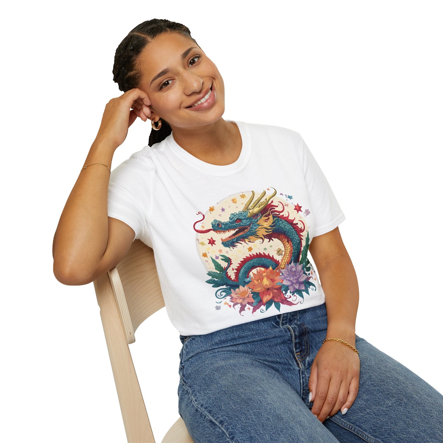 Dragon T Shirt, Dragon Shirt, Shirt with Animals, Animal Shirt