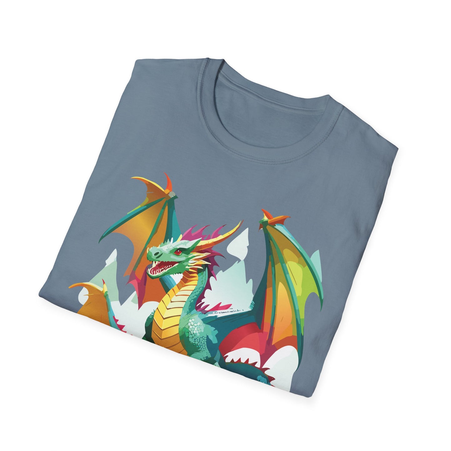 Dragon T Shirt, Dragon Shirt, Shirt with Animals, Animal Shirt