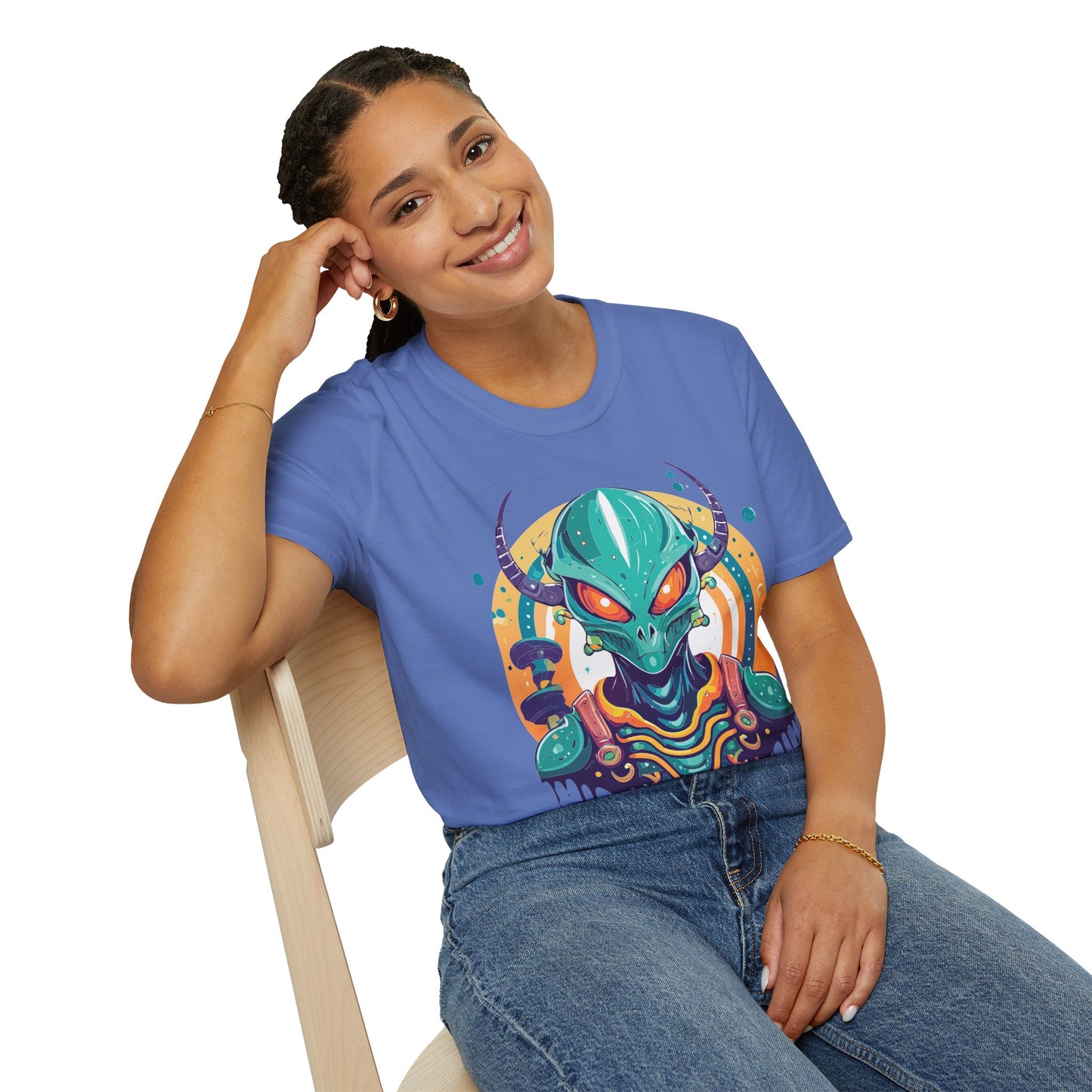 Alien T Shirt, Cosmos Shirt, Shirt with Aliens, Cosmo Shirts