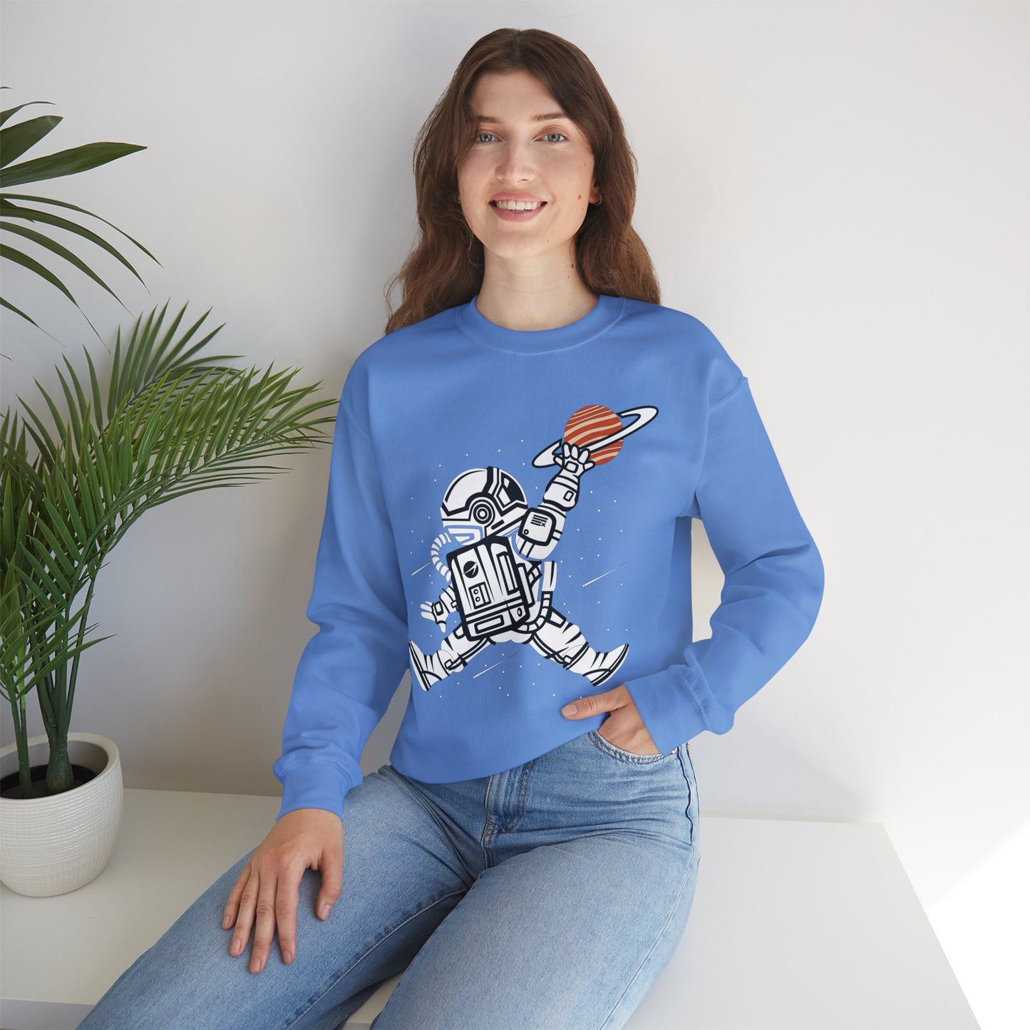Space Shuttle Sweatshirt, Cosmic Sweatshirt, Astronaut Sweatshirt, Space Cosmic Sweatshirt