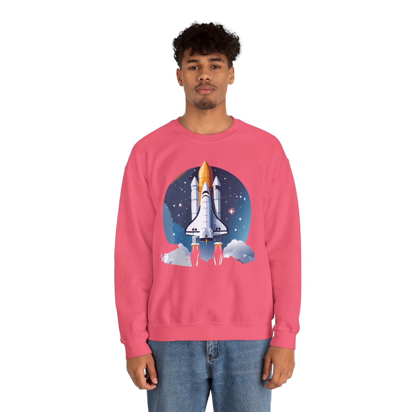 Space Shuttle Sweatshirt, Cosmic Sweatshirt, Astronaut Sweatshirt, Space Cosmic Sweatshirt