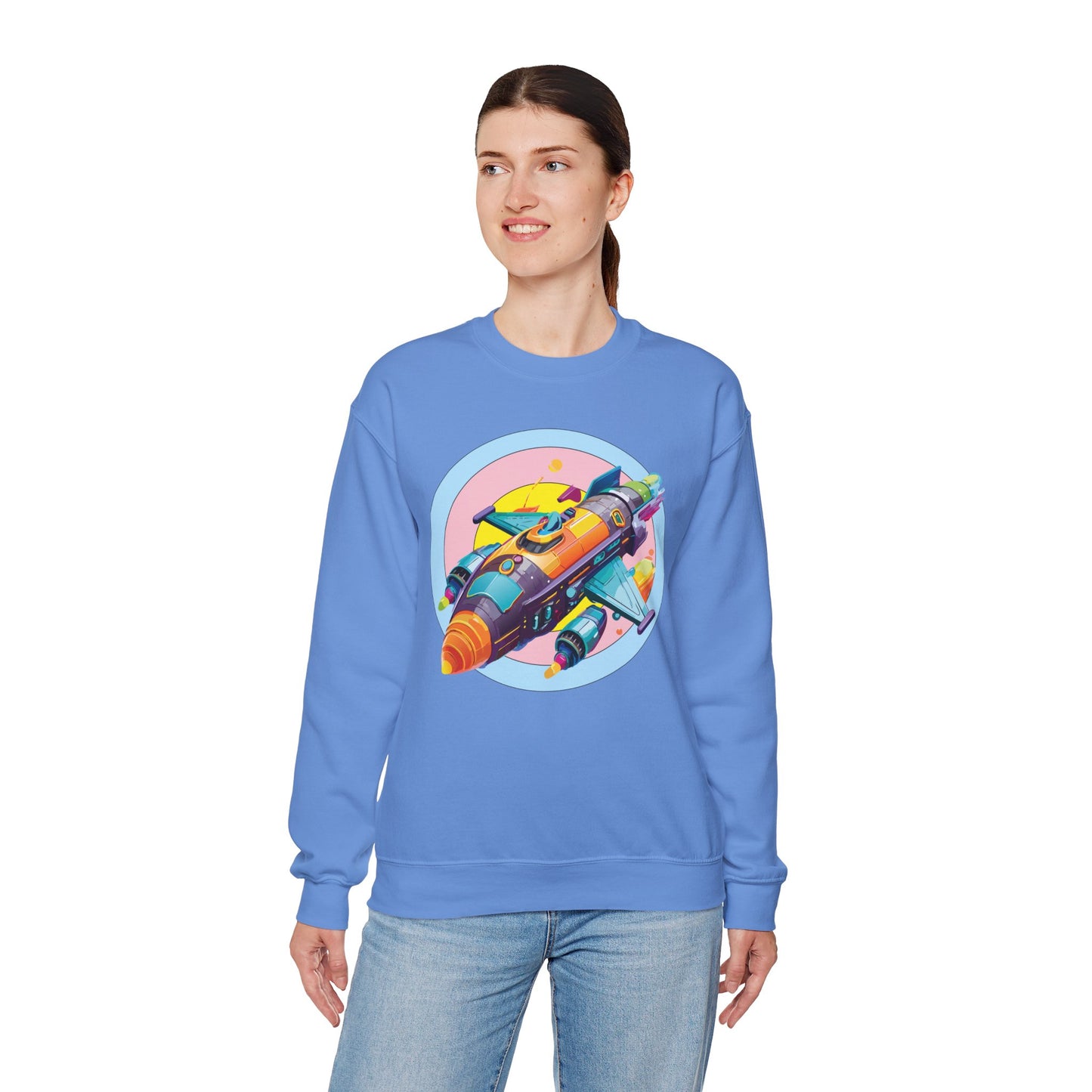 Space Shuttle Sweatshirt, Cosmic Sweatshirt, Astronaut Sweatshirt, Space Cosmic Sweatshirt
