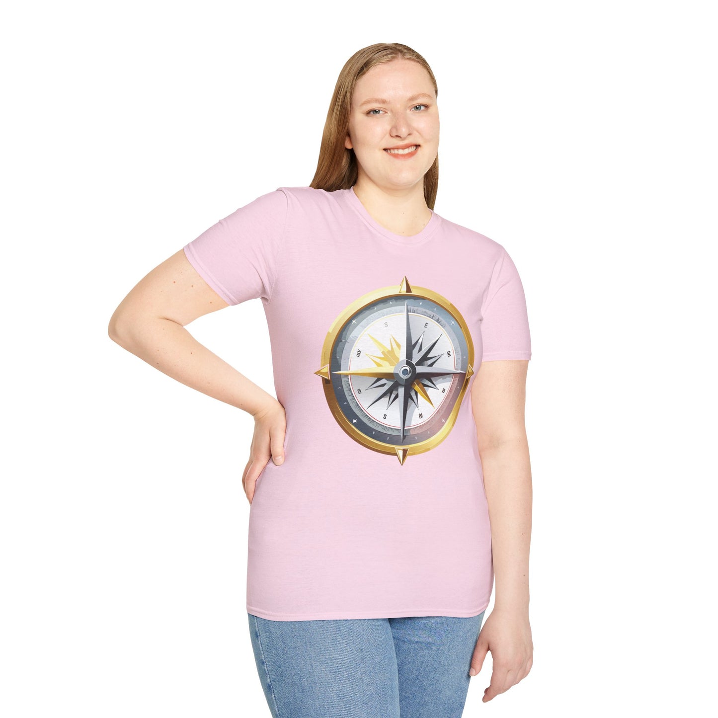 Compass T Shirt, Compass Shirt, Shirt with Compass, Navigator Shirt