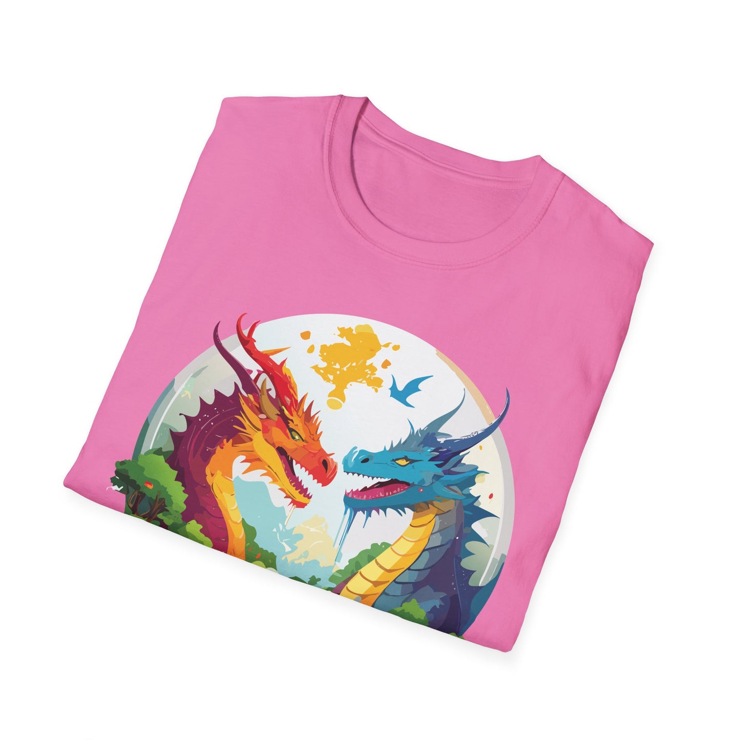 Dragon T Shirt, Dragon Shirt, Shirt with Animals, Animal Shirt