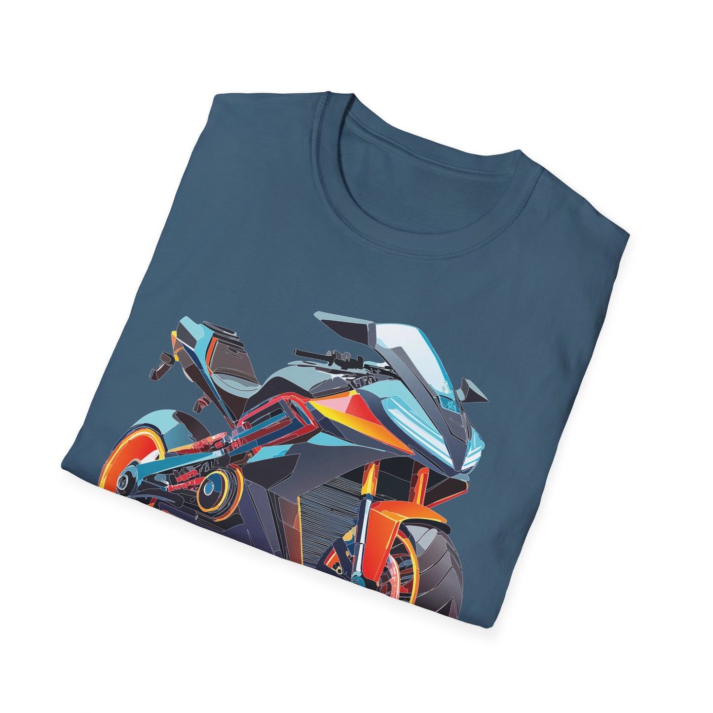 Bike T Shirt, Moto Shirt, Shirt with Motorcycle, MTB T Shirts