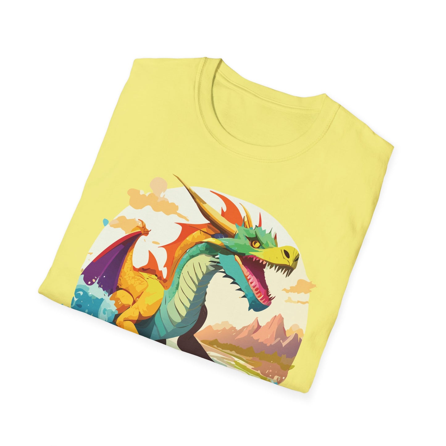 Dragon T Shirt, Dragon Shirt, Shirt with Animals, Animal Shirt