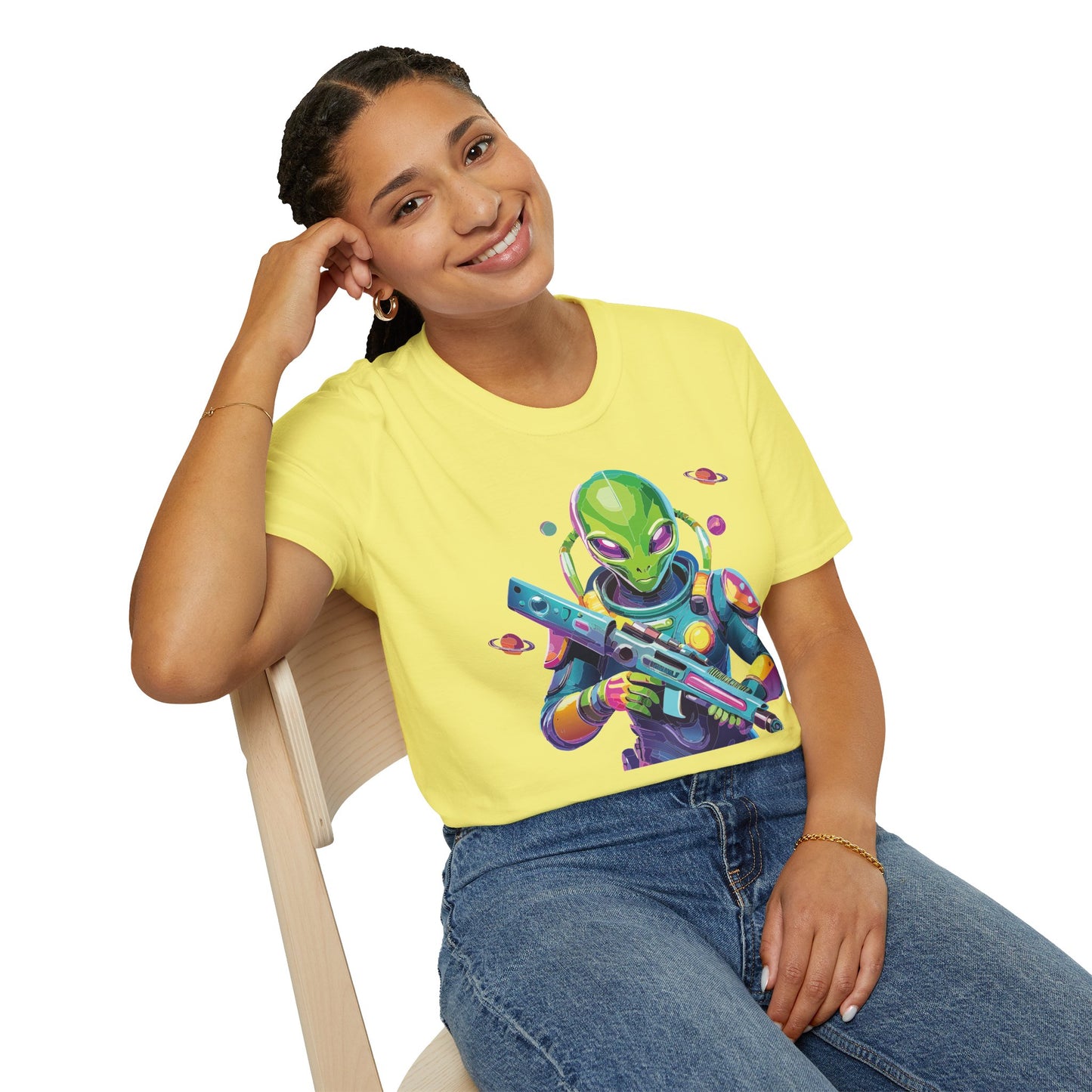 Alien T Shirt, Cosmos Shirt, Shirt with Aliens, Cosmo Shirts