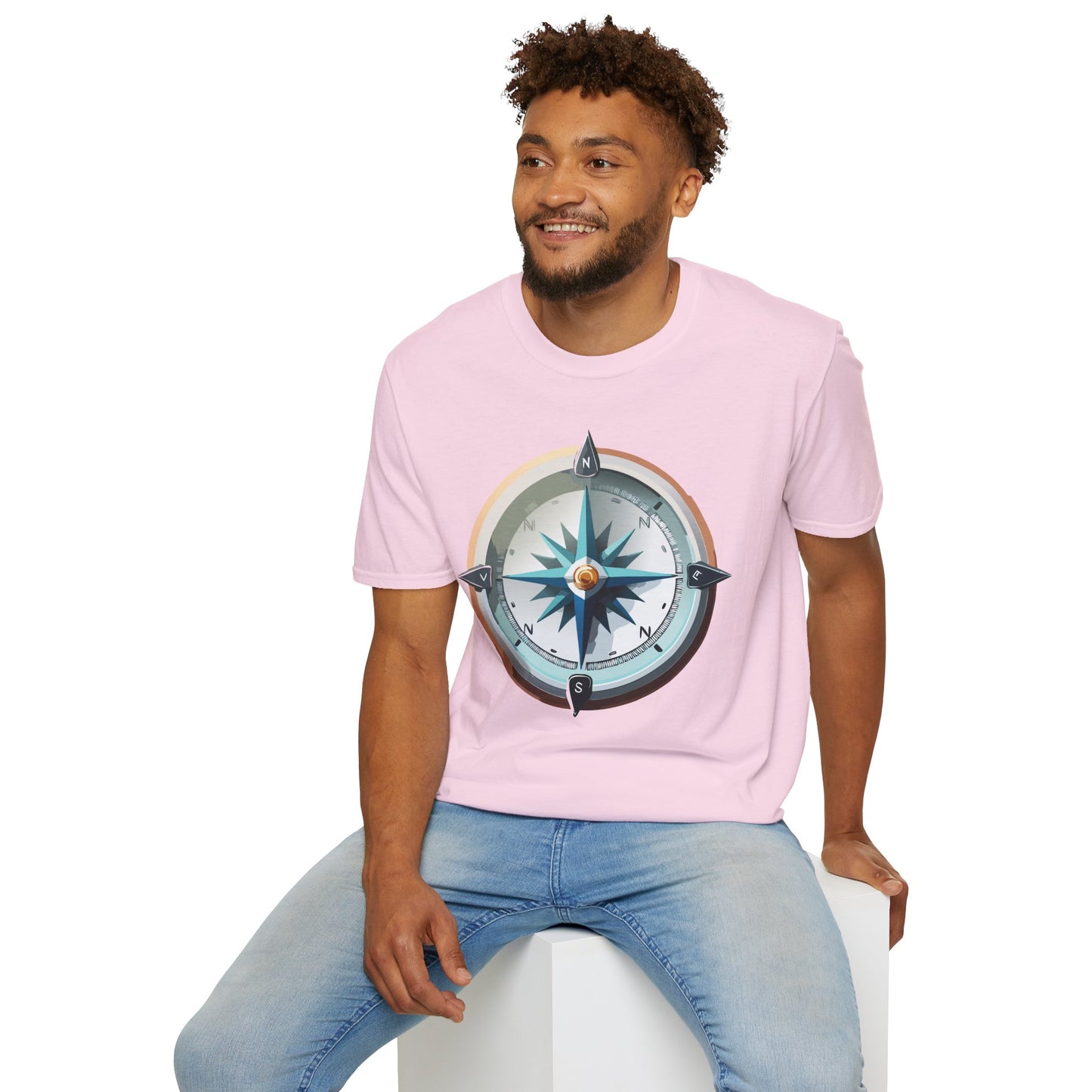 Compass T Shirt, Compass Shirt, Shirt with Compass, Navigator Shirt