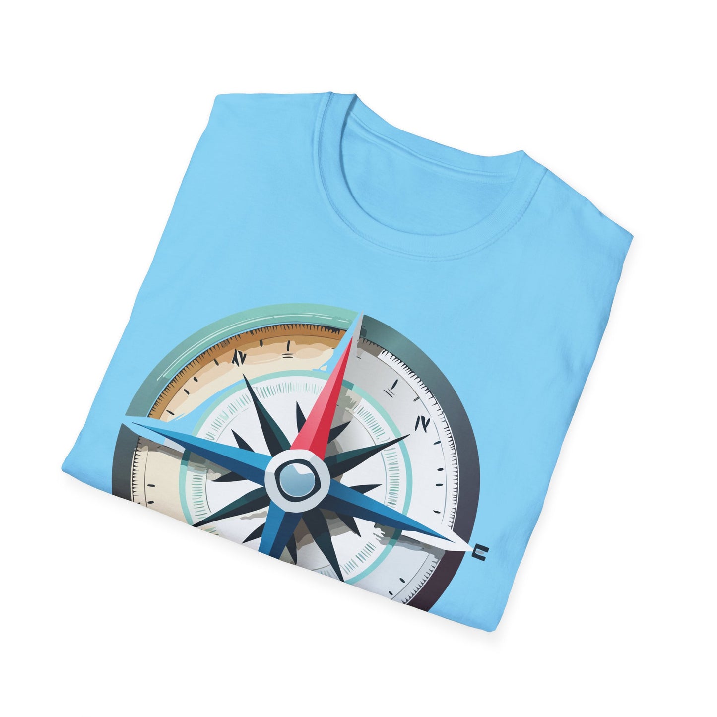 Compass T Shirt, Compass Shirt, Shirt with Compass, Navigator Shirt