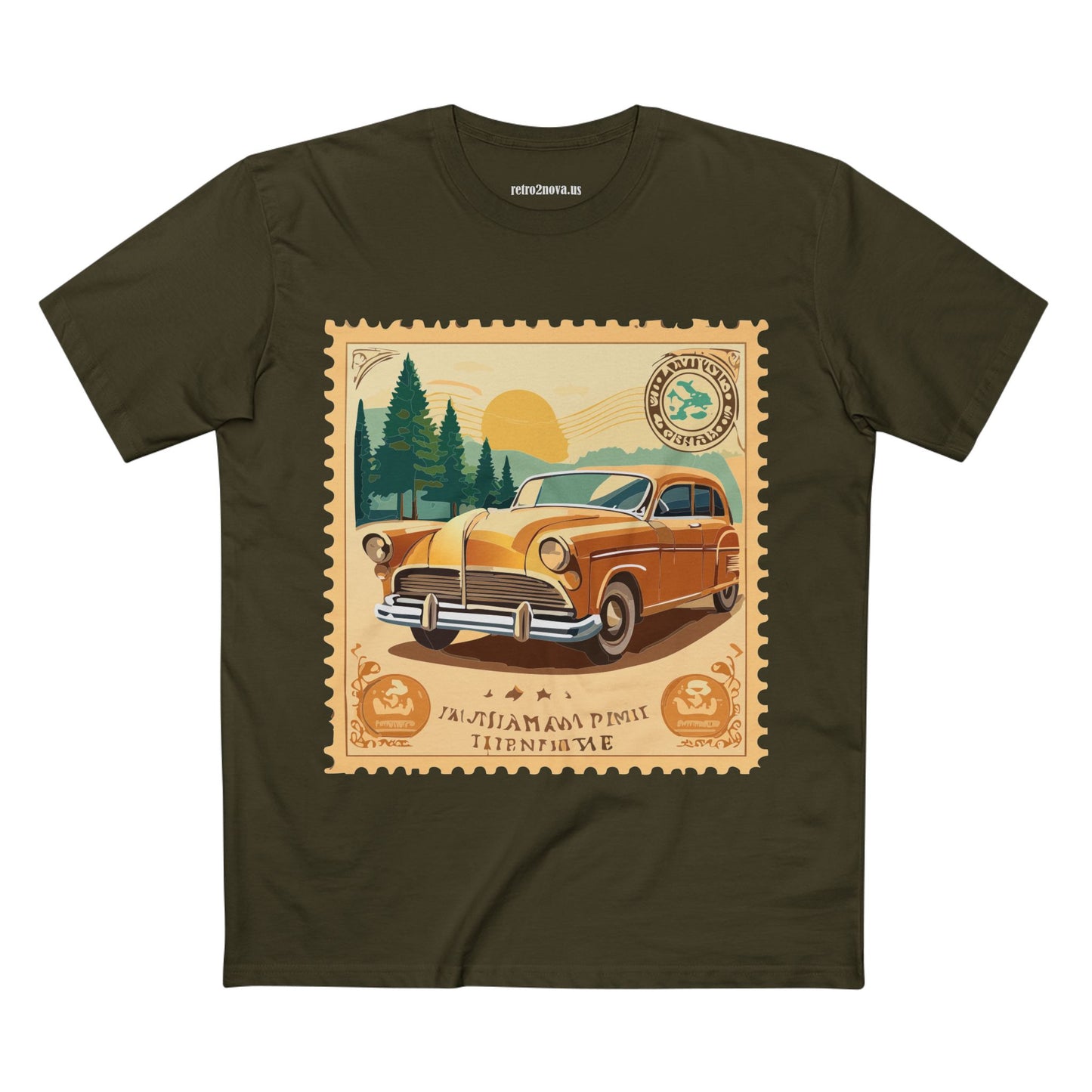 Stamp Shirt, Postage Stamp Shirt