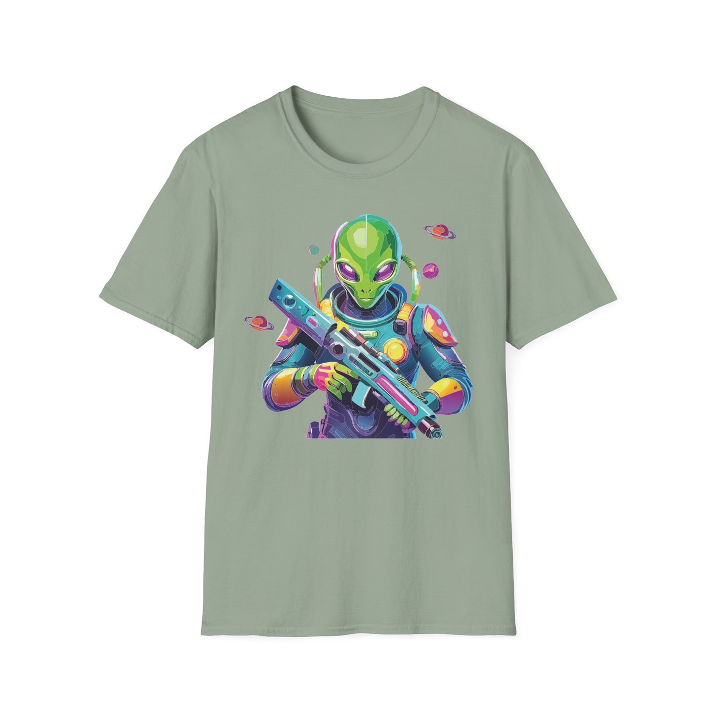 Alien T Shirt, Cosmos Shirt, Shirt with Aliens, Cosmo Shirts