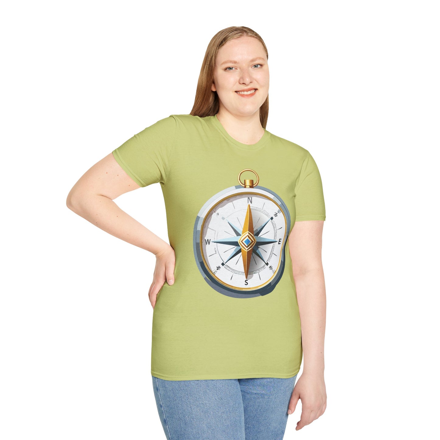 Compass T Shirt, Compass Shirt, Shirt with Compass, Navigator Shirt