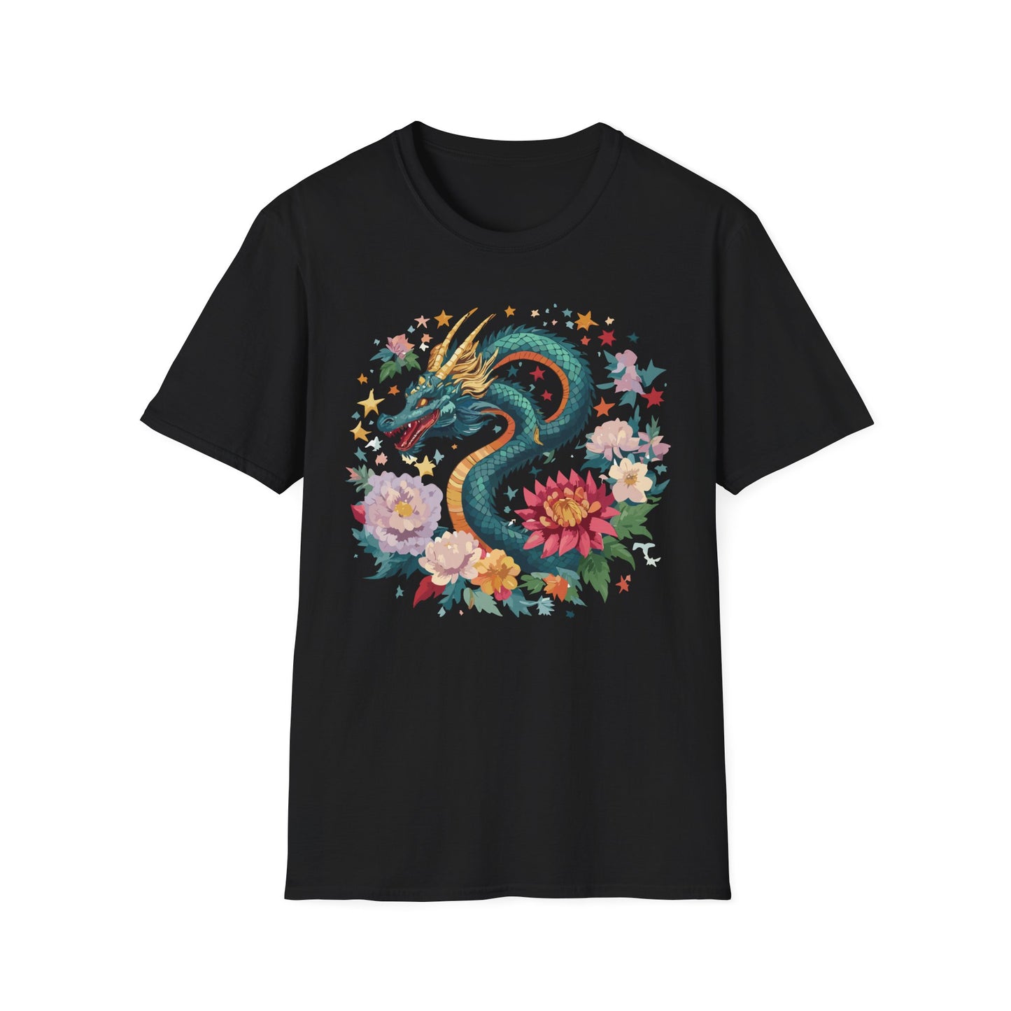 Dragon T Shirt, Dragon Shirt, Shirt with Animals, Animal Shirt