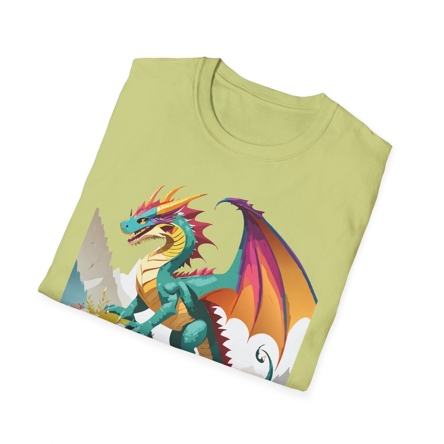 Dragon T Shirt, Dragon Shirt, Shirt with Animals, Animal Shirt
