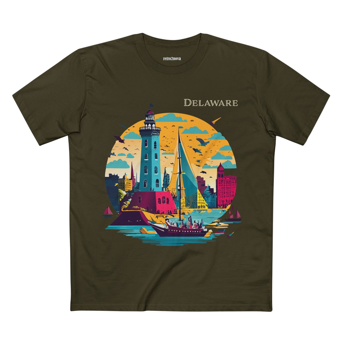 US State Shirts, Delaware Shirt