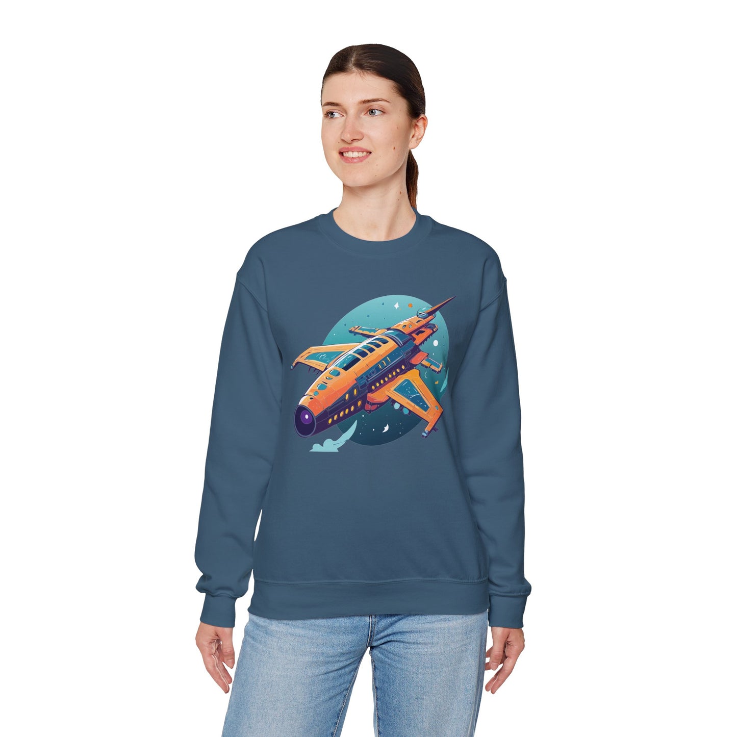 Space Shuttle Sweatshirt, Cosmic Sweatshirt, Astronaut Sweatshirt, Space Cosmic Sweatshirt