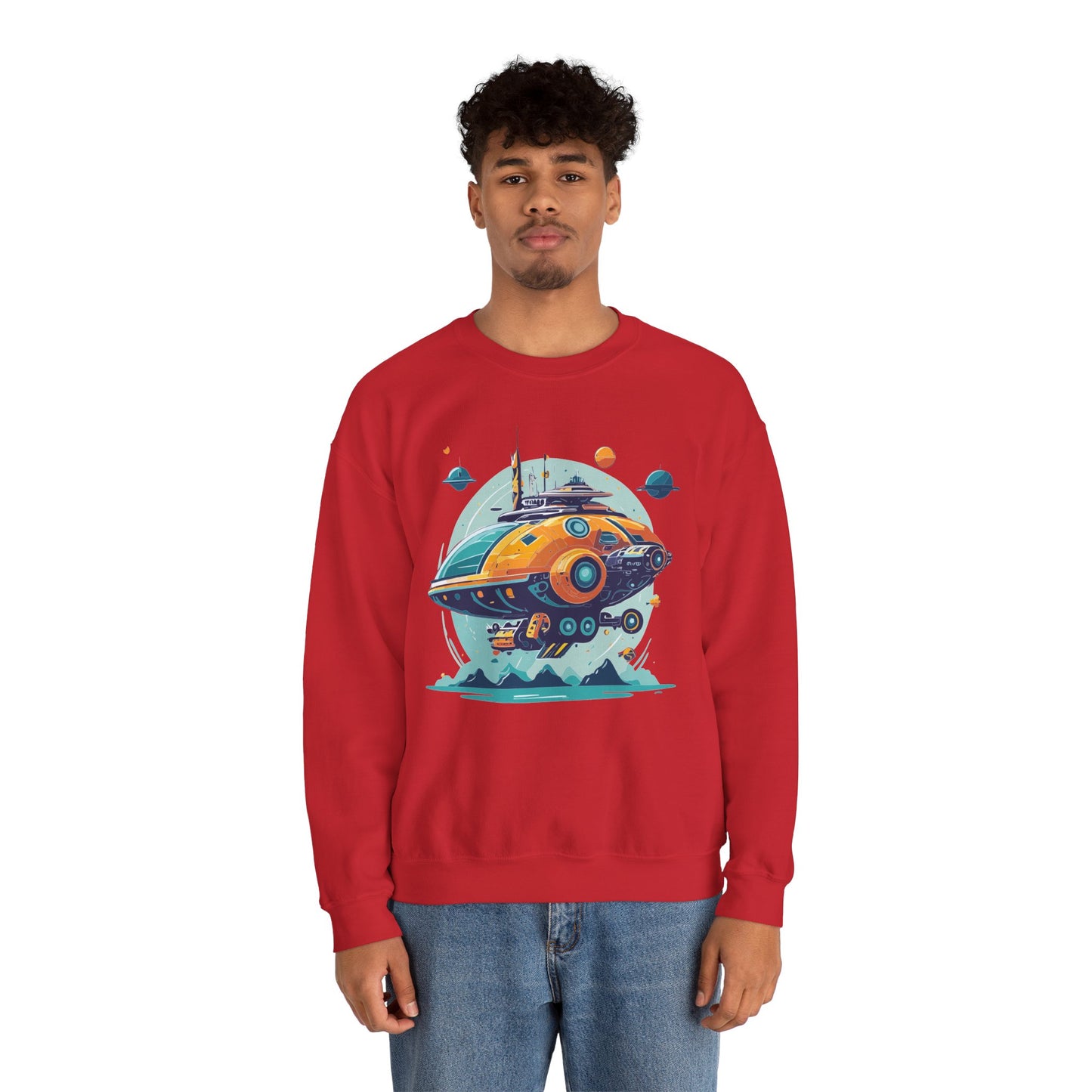 Space Shuttle Sweatshirt, Cosmic Sweatshirt, Astronaut Sweatshirt, Space Cosmic Sweatshirt
