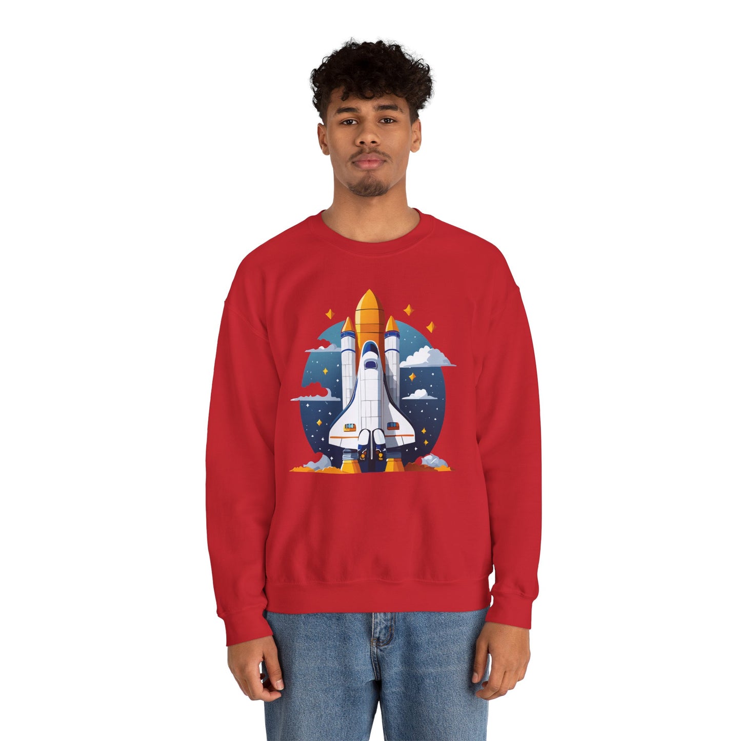 Space Shuttle Sweatshirt, Cosmic Sweatshirt, Astronaut Sweatshirt, Space Cosmic Sweatshirt