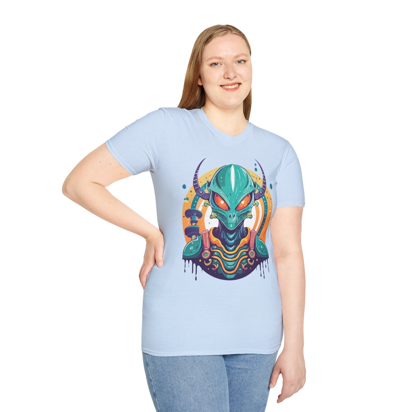 Alien T Shirt, Cosmos Shirt, Shirt with Aliens, Cosmo Shirts