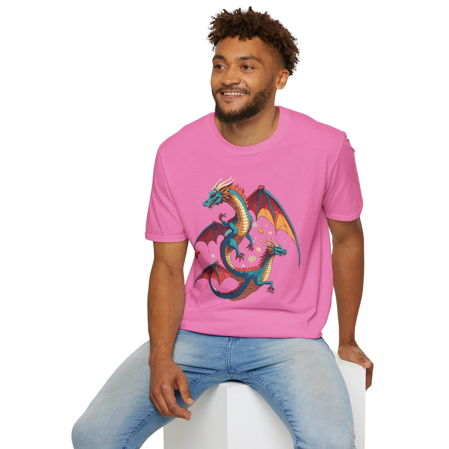 Dragon T Shirt, Dragon Shirt, Shirt with Animals, Animal Shirt