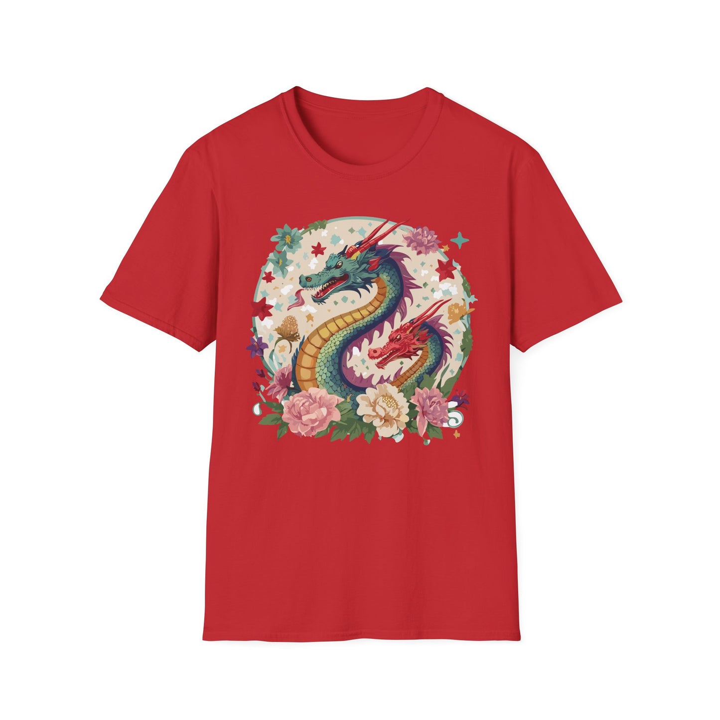 Dragon T Shirt, Dragon Shirt, Shirt with Animals, Animal Shirt