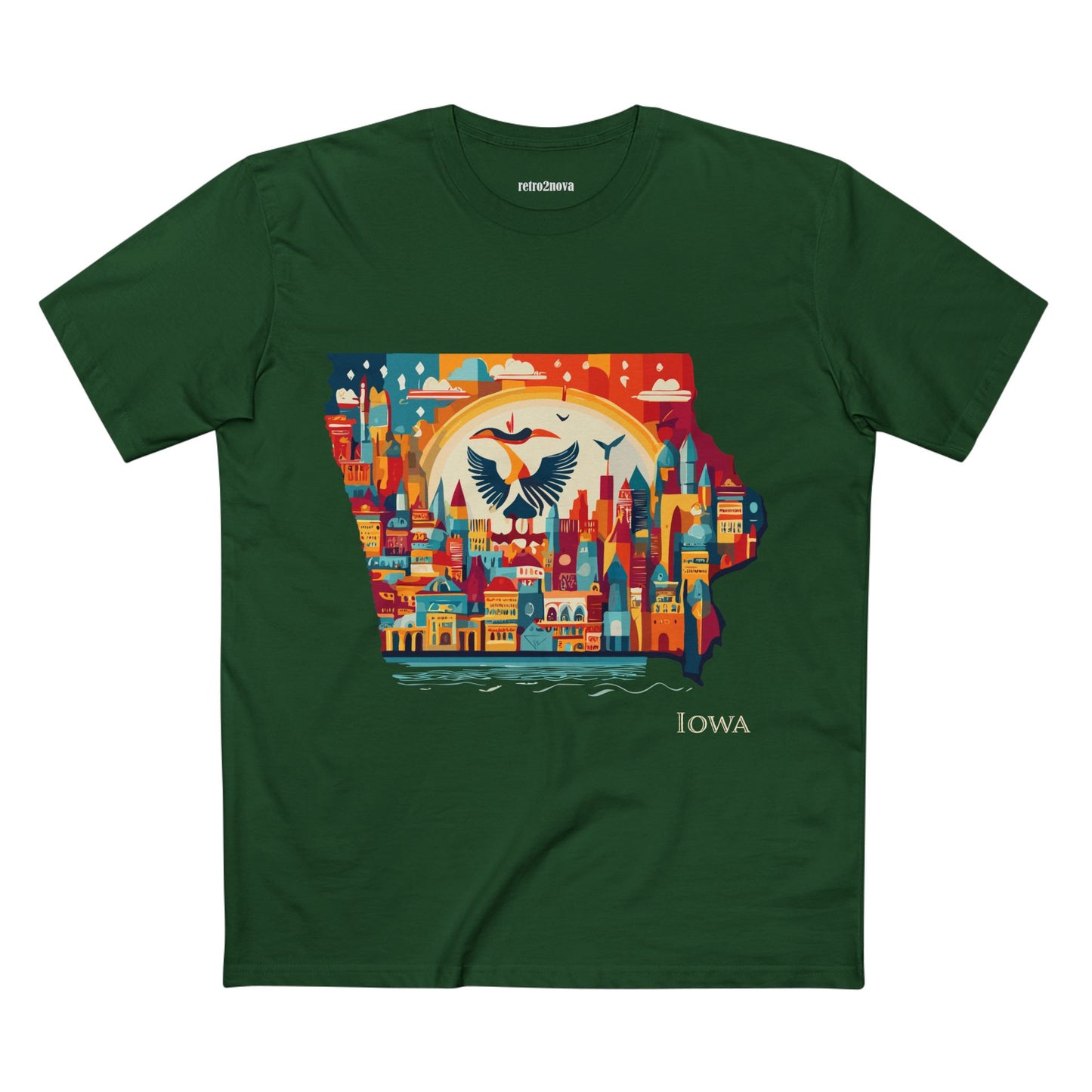 US State Shirts, Iowa Shirt