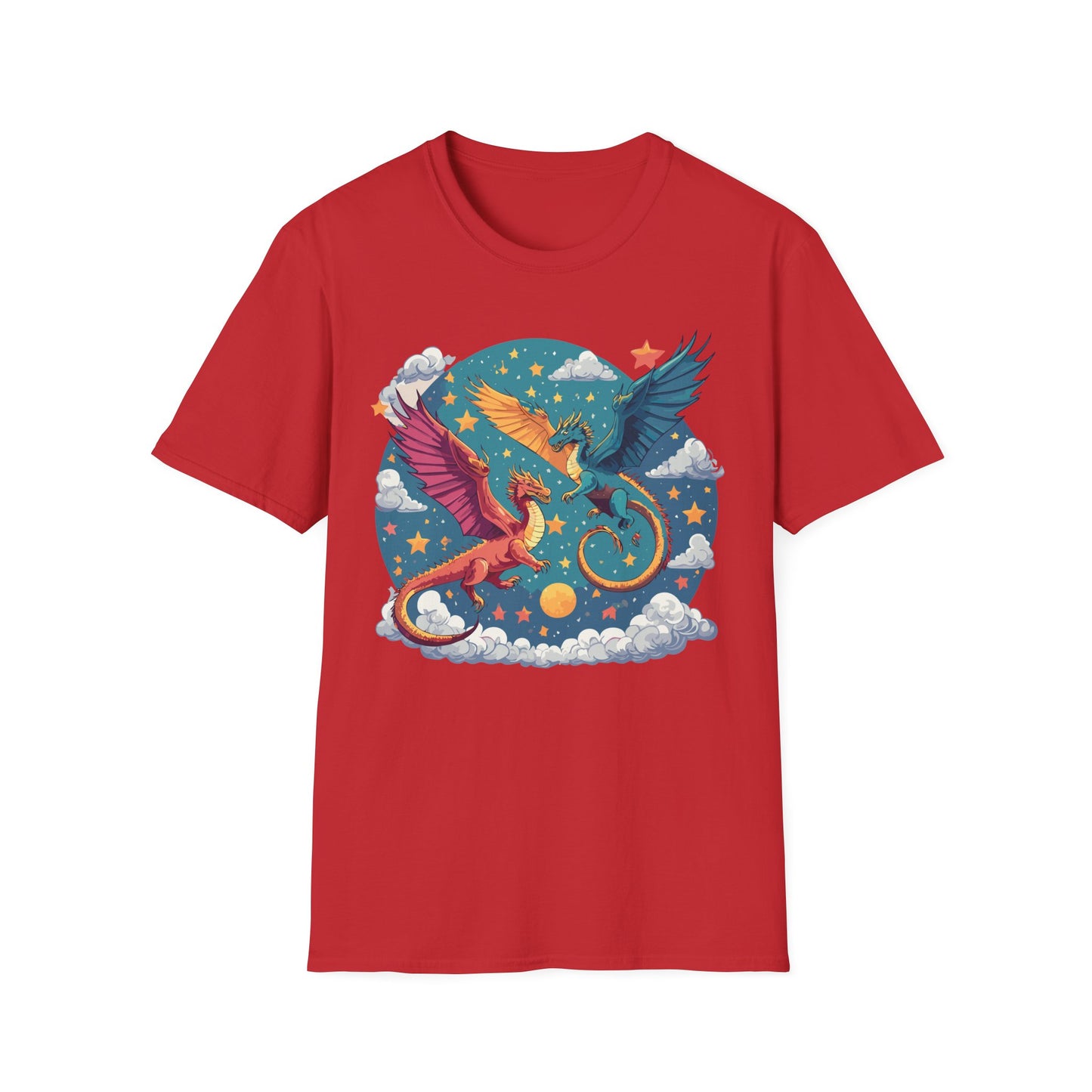 Dragon T Shirt, Dragon Shirt, Shirt with Animals, Animal Shirt