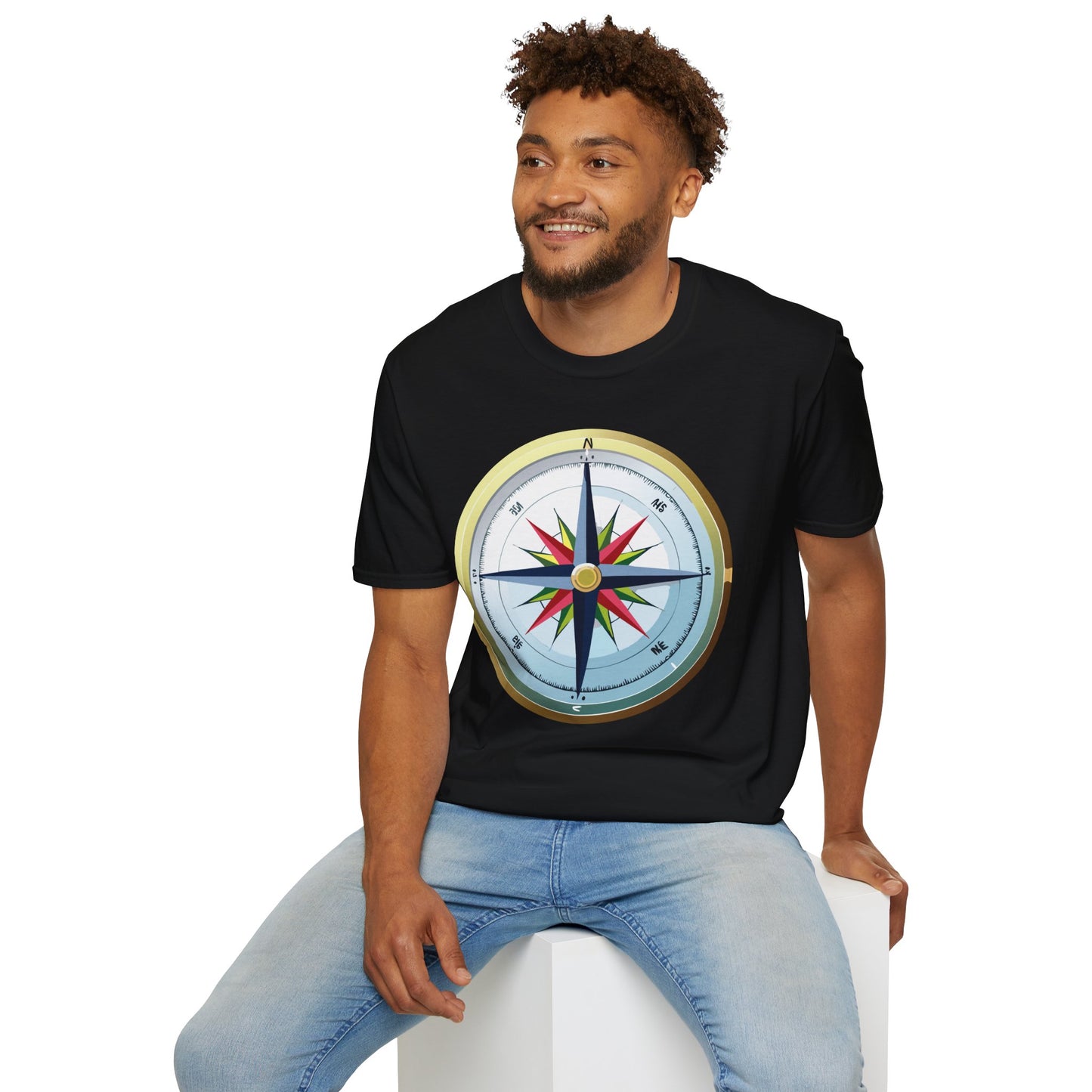 Compass T Shirt, Compass Shirt, Shirt with Compass, Navigator Shirt