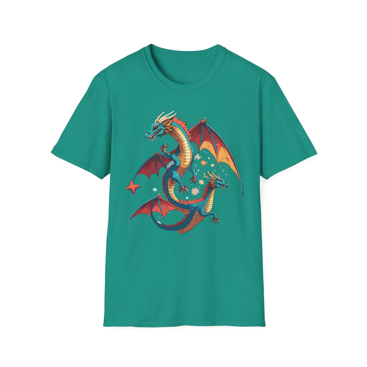 Dragon T Shirt, Dragon Shirt, Shirt with Animals, Animal Shirt
