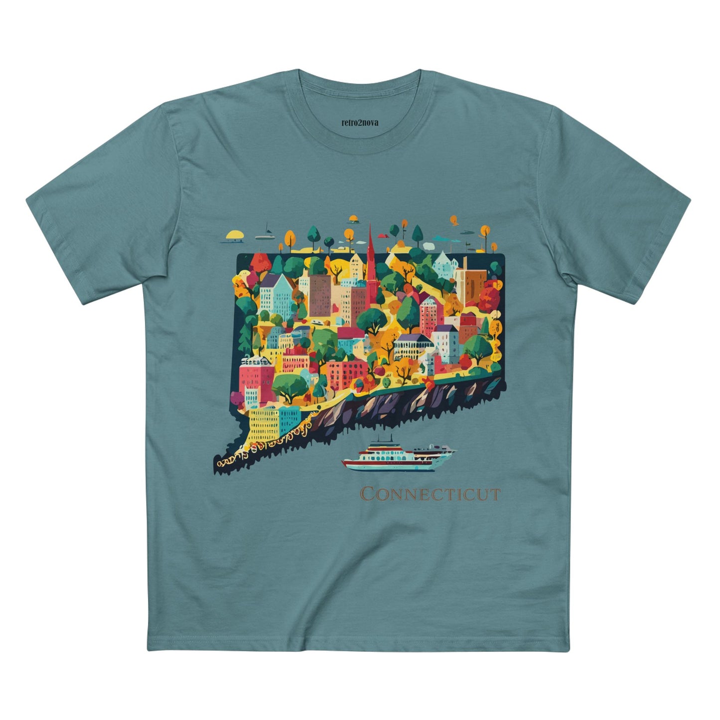 US State Shirts, Connecticut Shirt