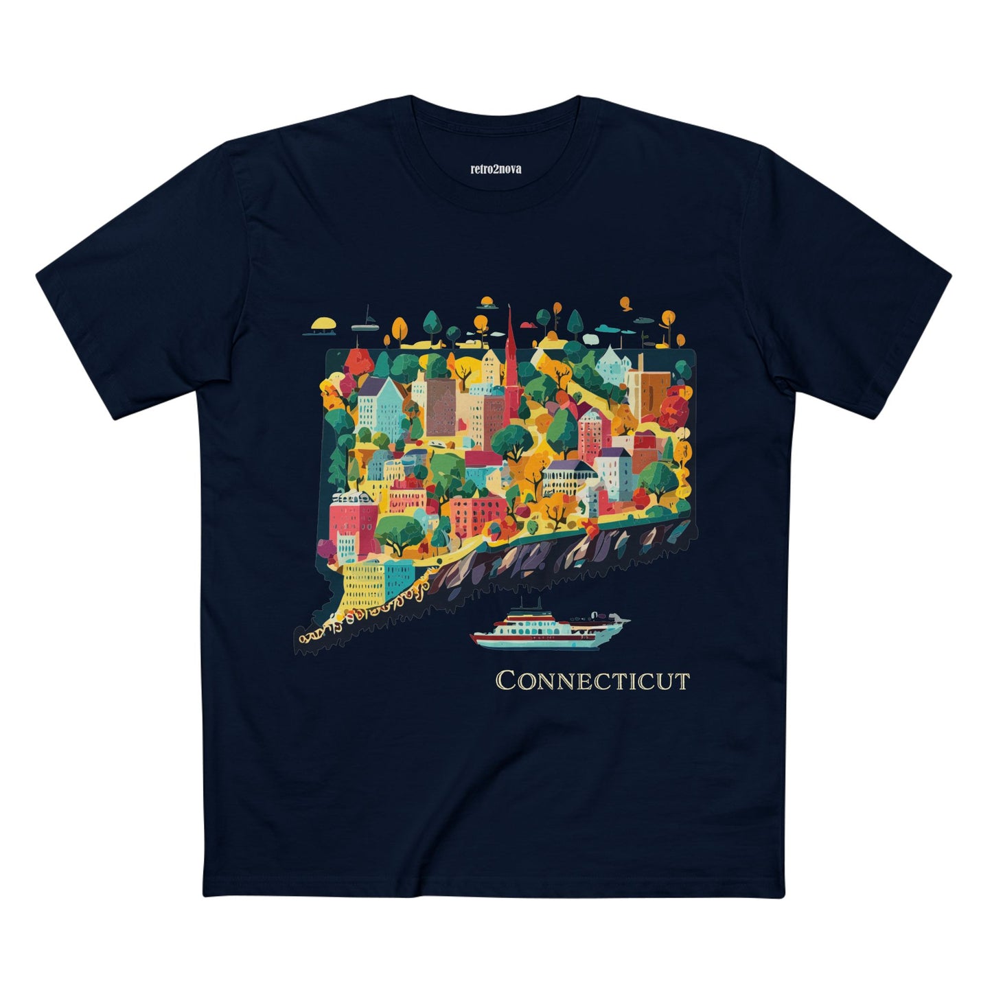 US State Shirts, Connecticut Shirt