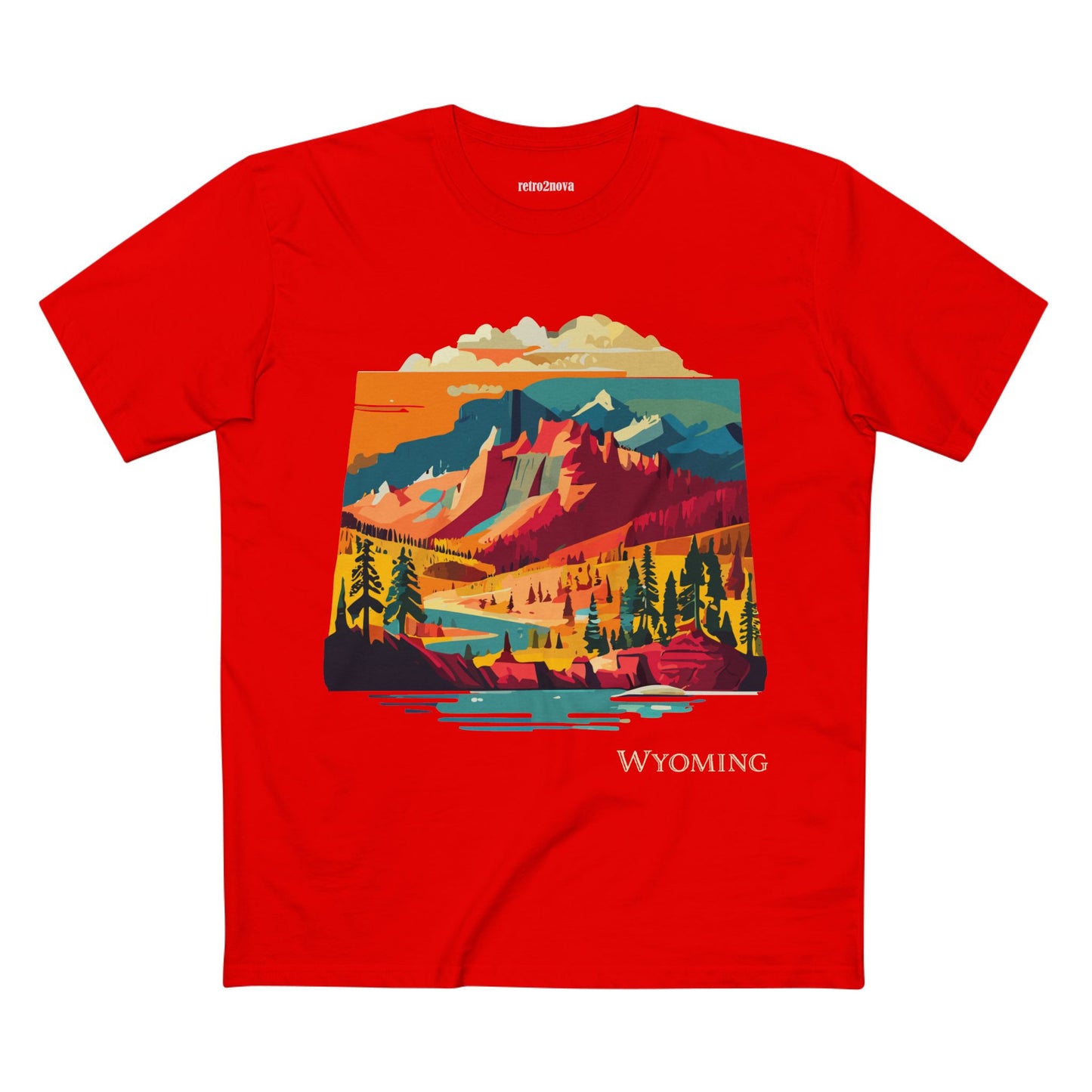 US State Shirts, Wyoming Shirt