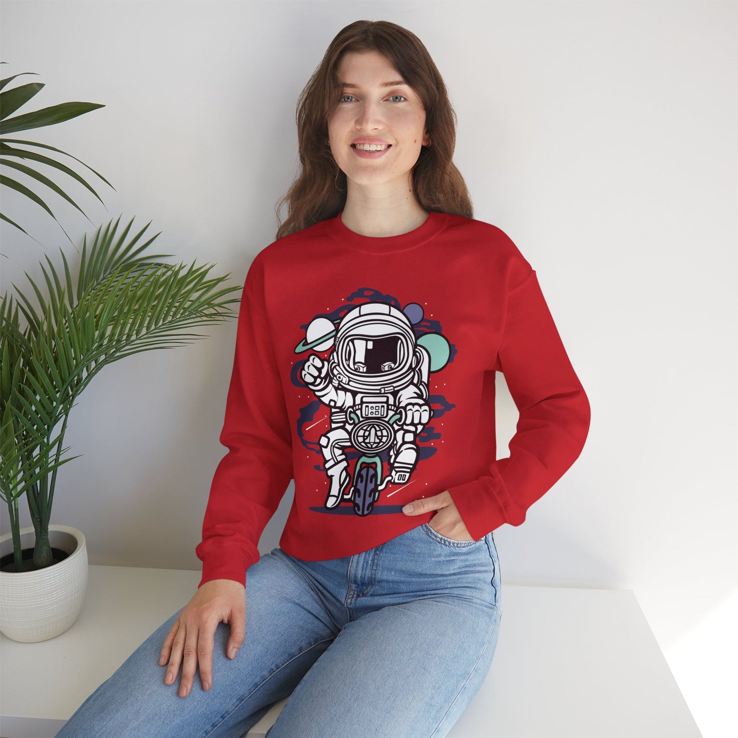 Space Shuttle Sweatshirt, Cosmic Sweatshirt, Astronaut Sweatshirt, Space Cosmic Sweatshirt