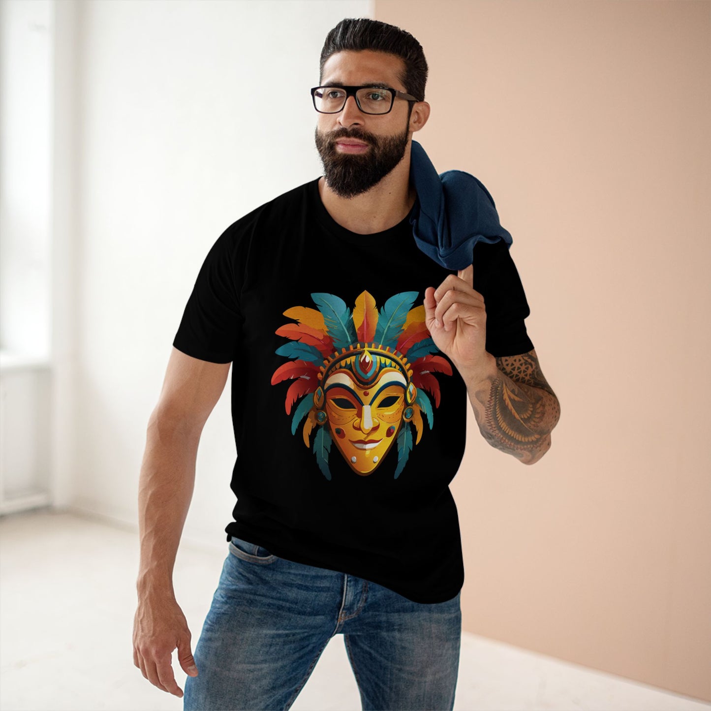 Mask Shirt, Shirt with Face - SudokuS