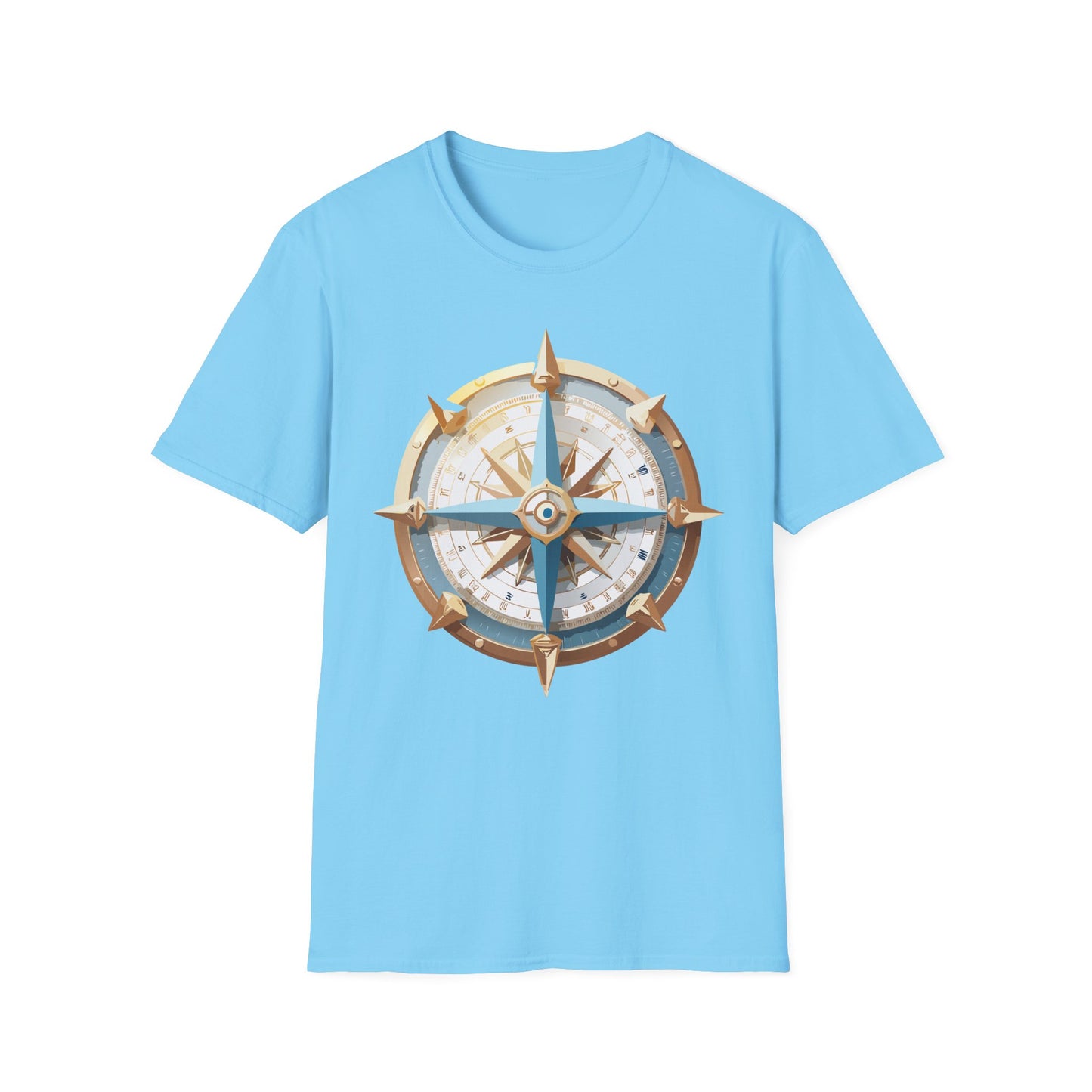Compass T Shirt, Compass Shirt, Shirt with Compass, Navigator Shirt