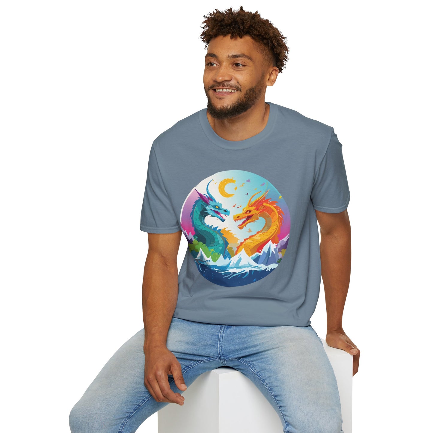 Dragon T Shirt, Dragon Shirt, Shirt with Animals, Animal Shirt