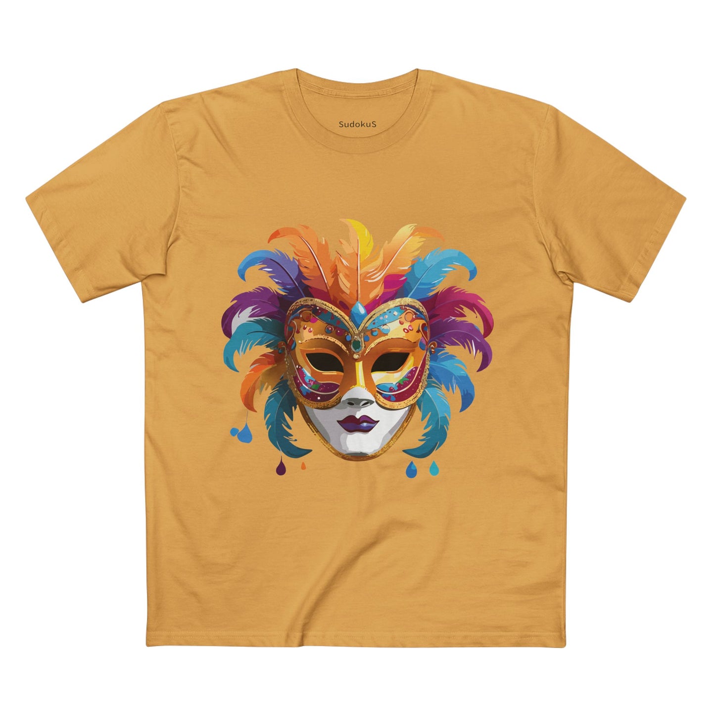 Mask Shirt, Shirt with Face - SudokuS