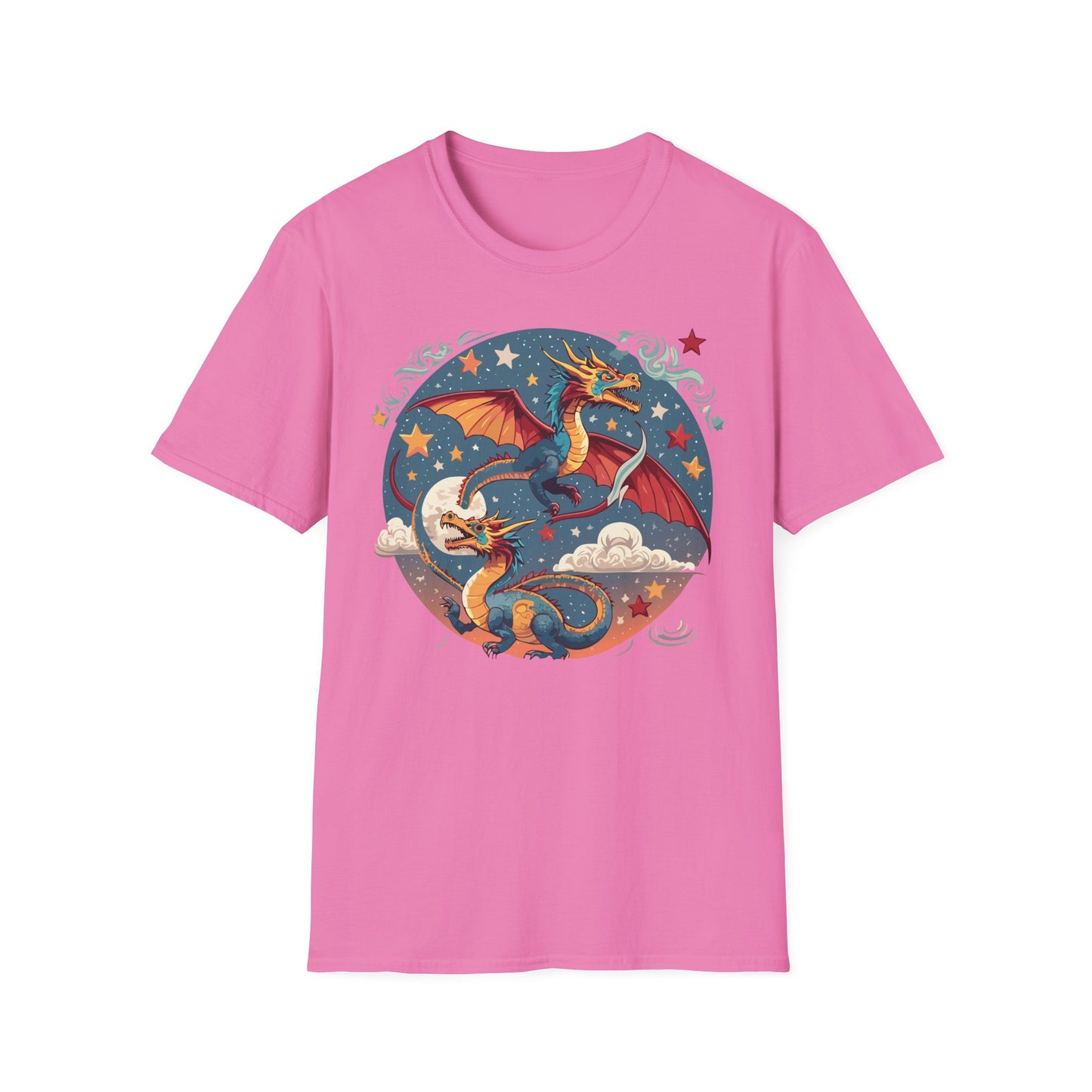 Dragon T Shirt, Dragon Shirt, Shirt with Animals, Animal Shirt