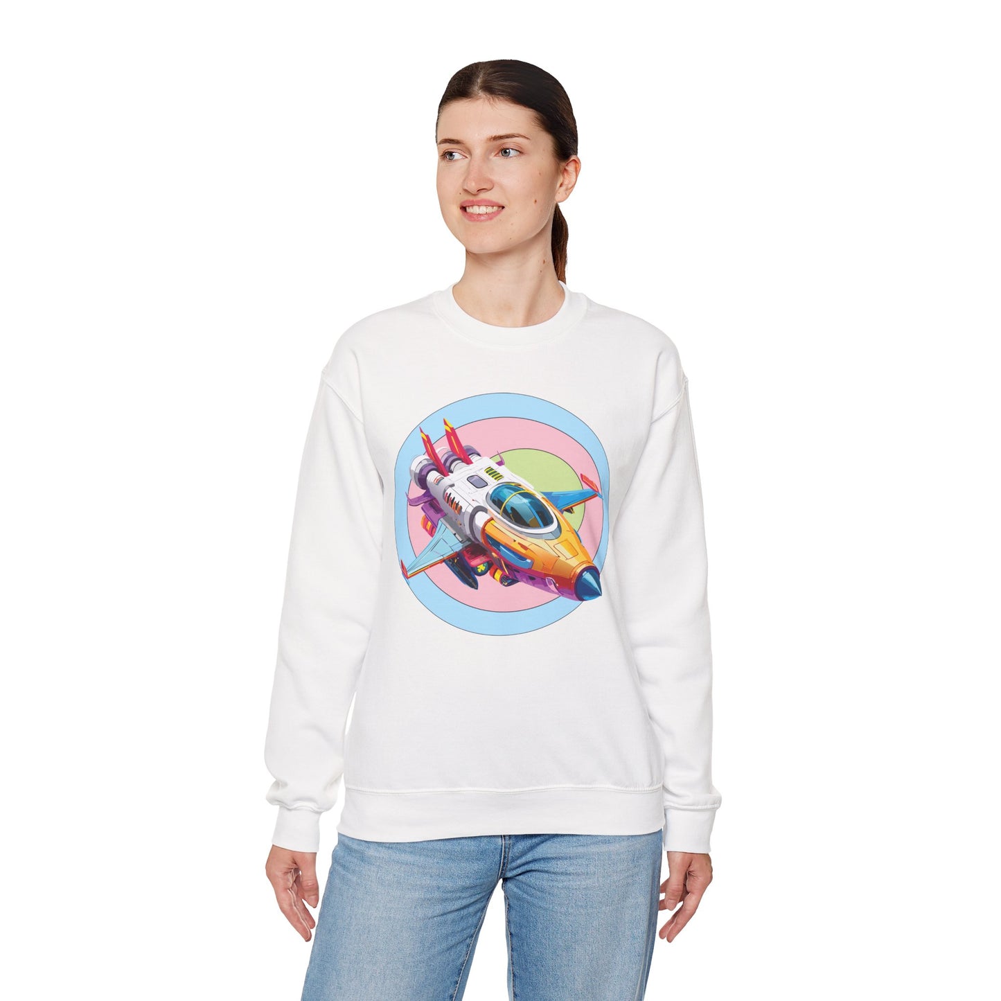 Space Shuttle Sweatshirt, Cosmic Sweatshirt, Astronaut Sweatshirt, Space Cosmic Sweatshirt