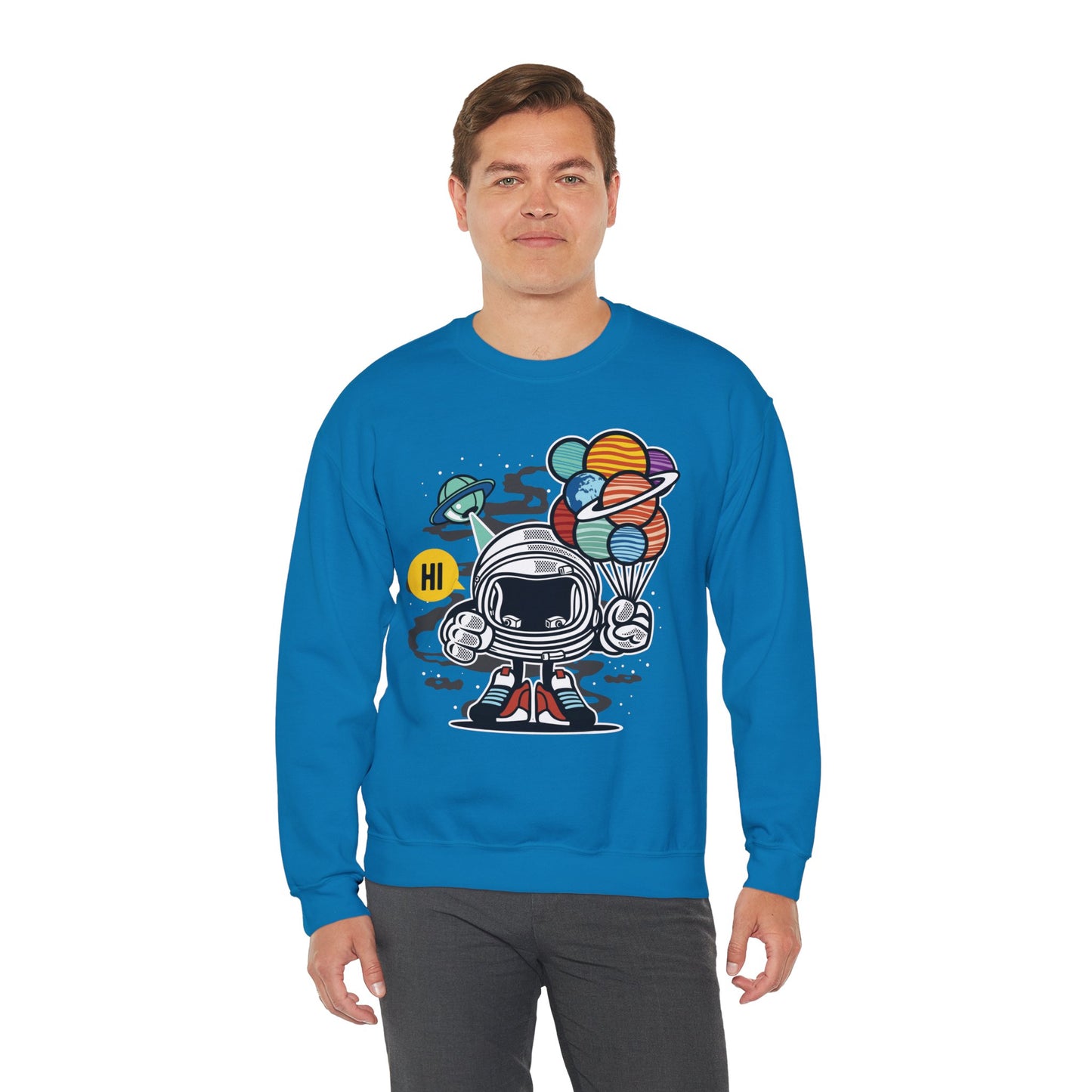 Space Shuttle Sweatshirt, Cosmic Sweatshirt, Astronaut Sweatshirt, Space Cosmic Sweatshirt