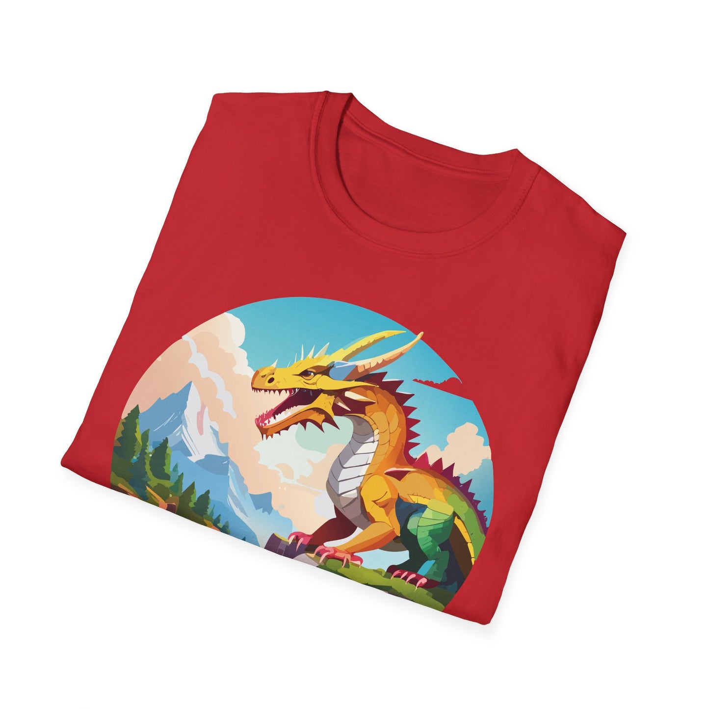 Dragon T Shirt, Dragon Shirt, Shirt with Animals, Animal Shirt