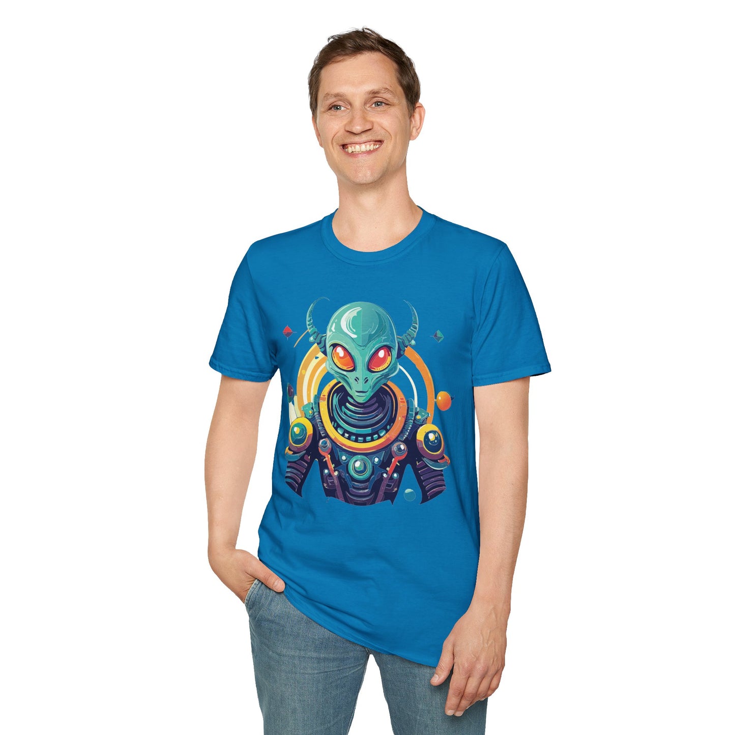 Alien T Shirt, Cosmos Shirt, Shirt with Aliens, Cosmo Shirts