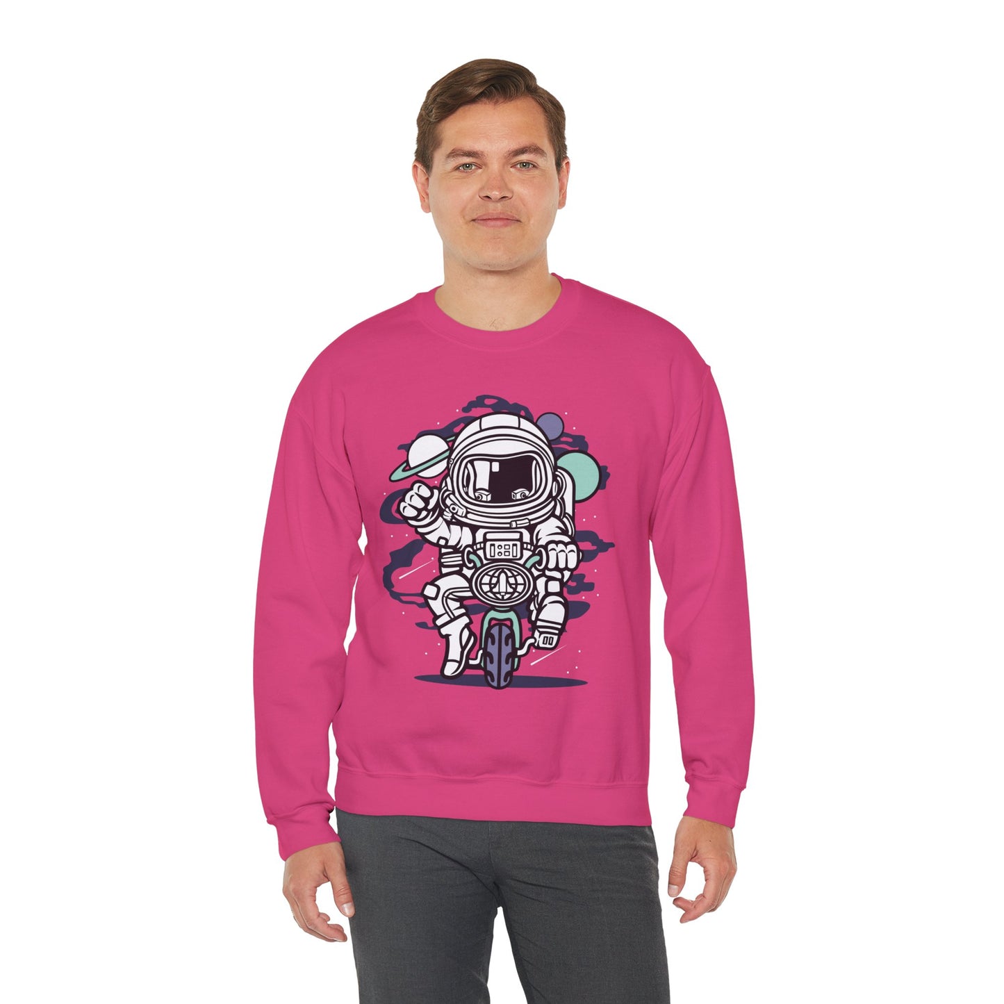 Space Shuttle Sweatshirt, Cosmic Sweatshirt, Astronaut Sweatshirt, Space Cosmic Sweatshirt