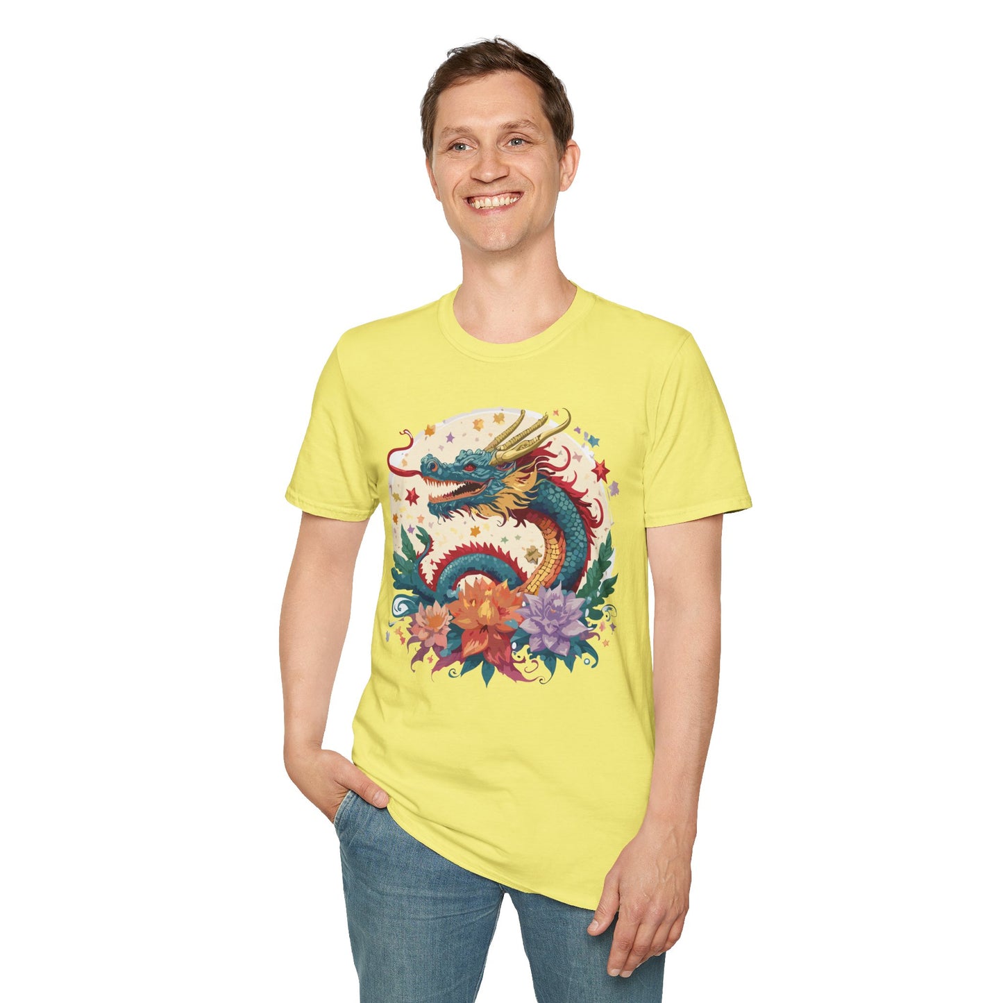 Dragon T Shirt, Dragon Shirt, Shirt with Animals, Animal Shirt
