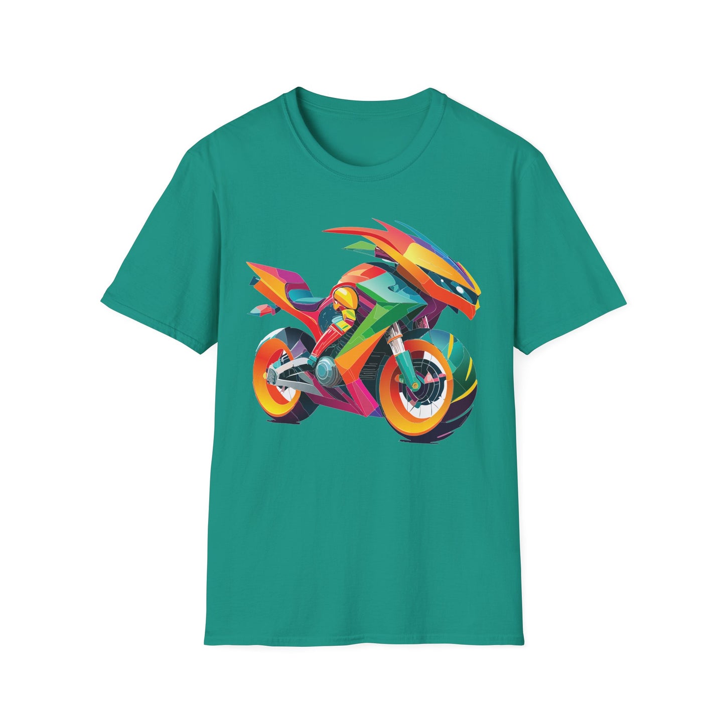Bike T Shirt, Moto Shirt, Shirt with Motorcycle, MTB T Shirts