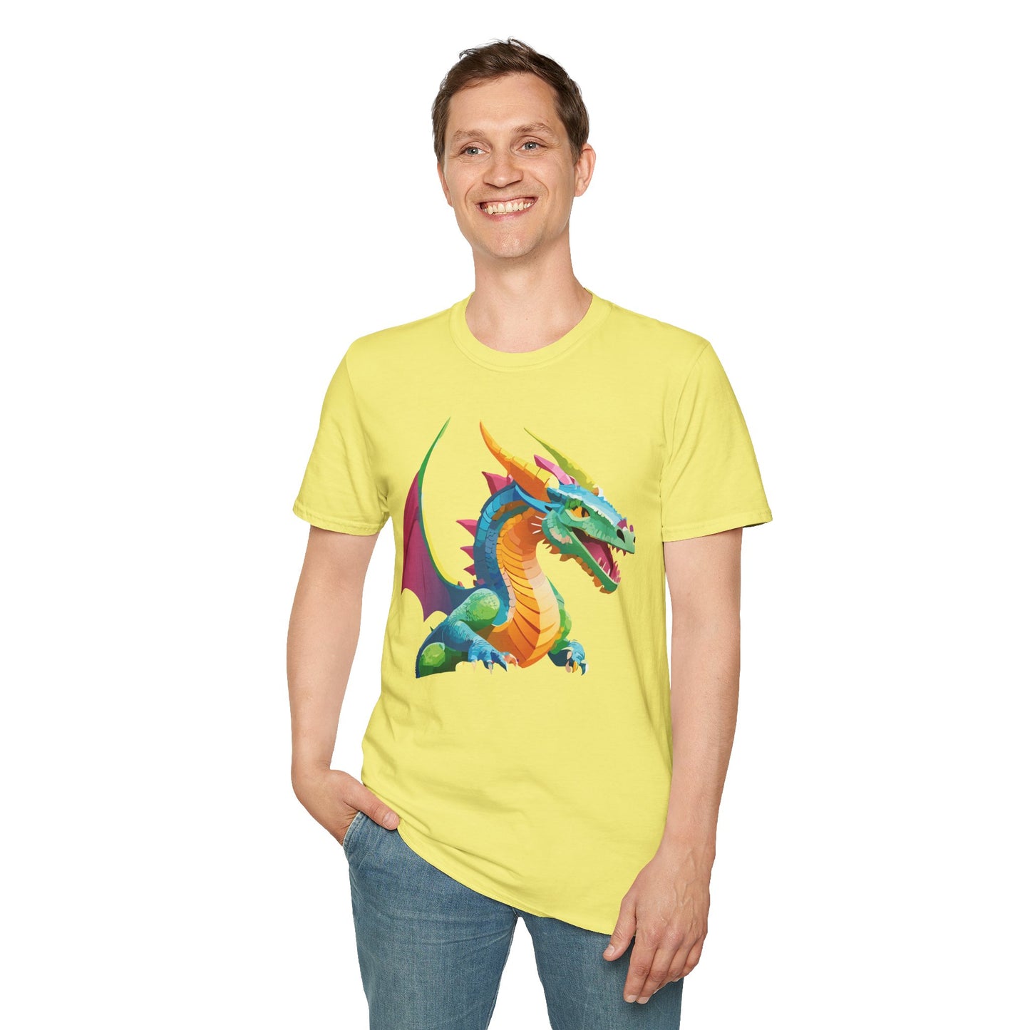 Dragon T Shirt, Dragon Shirt, Shirt with Animals, Animal Shirt
