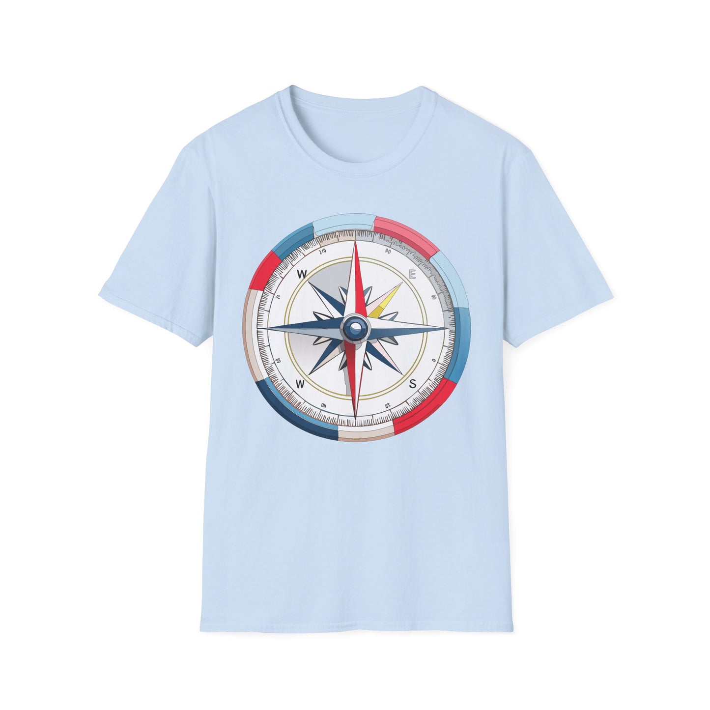 Compass T Shirt, Compass Shirt, Shirt with Compass, Navigator Shirt