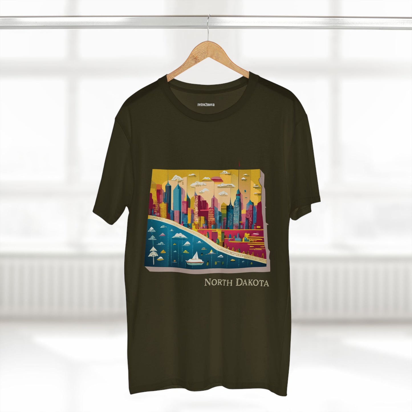 US State Shirts, North Dakota Shirt