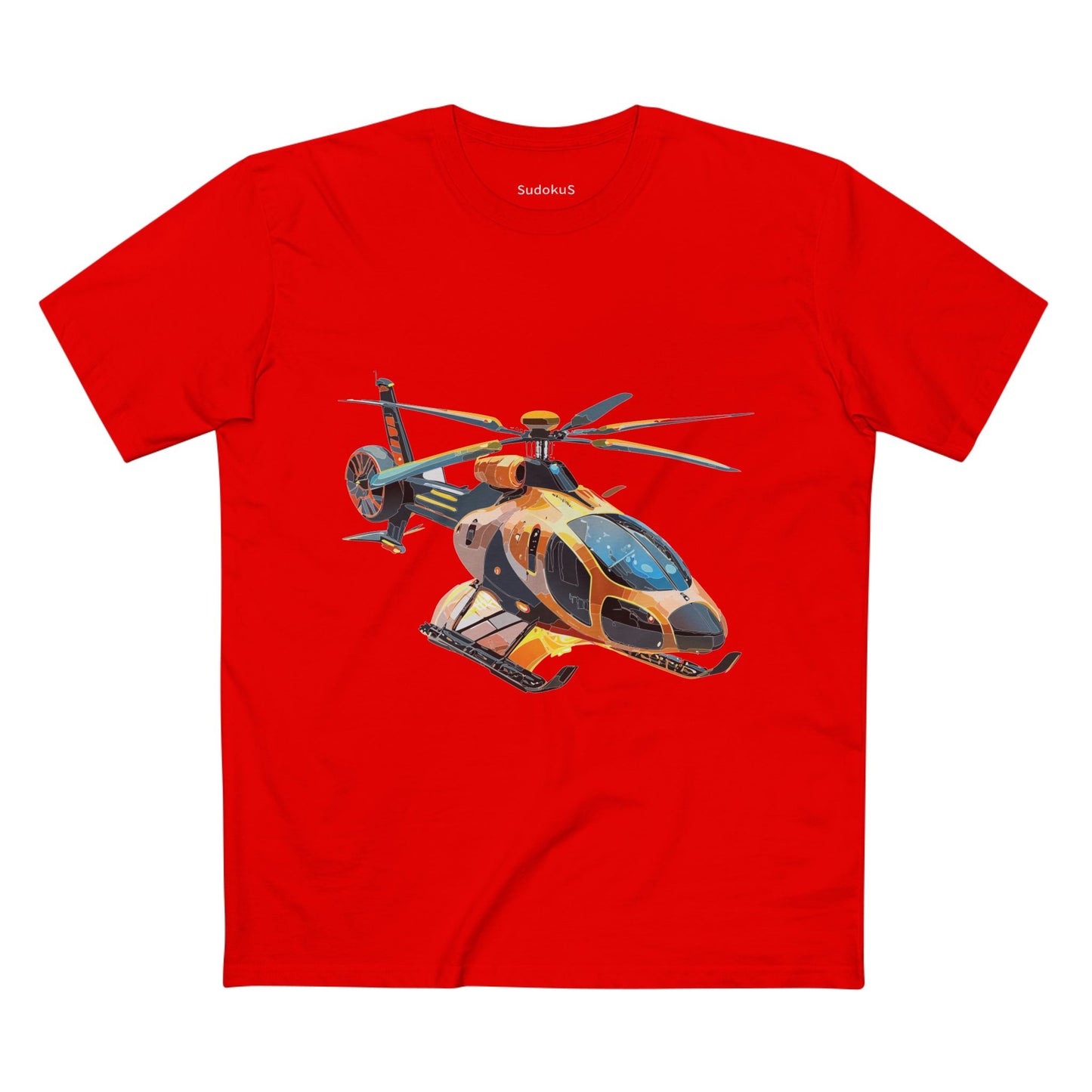 Helicopter Shirt, Chopper Shirt - SudokuS