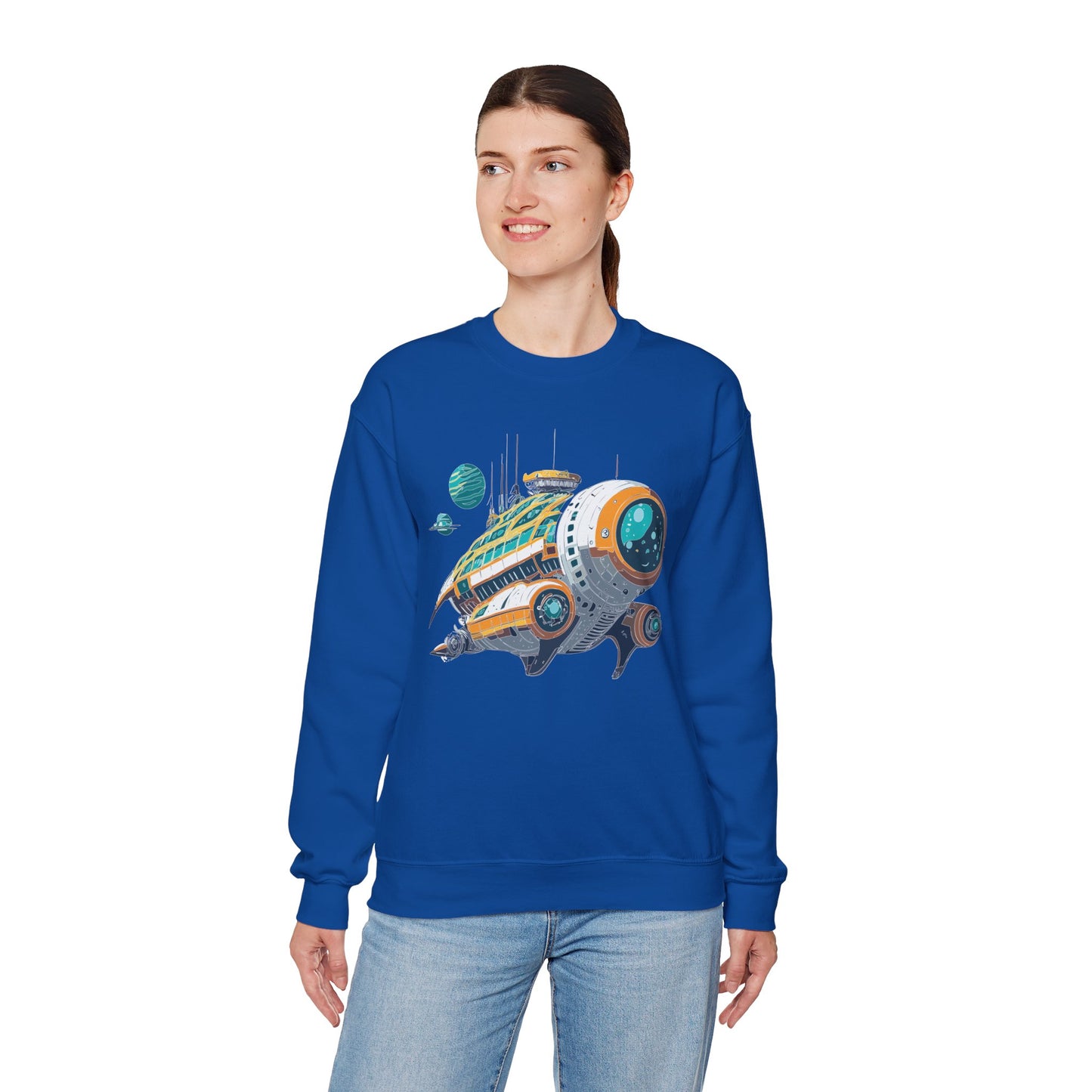 Space Shuttle Sweatshirt, Cosmic Sweatshirt, Astronaut Sweatshirt, Space Cosmic Sweatshirt